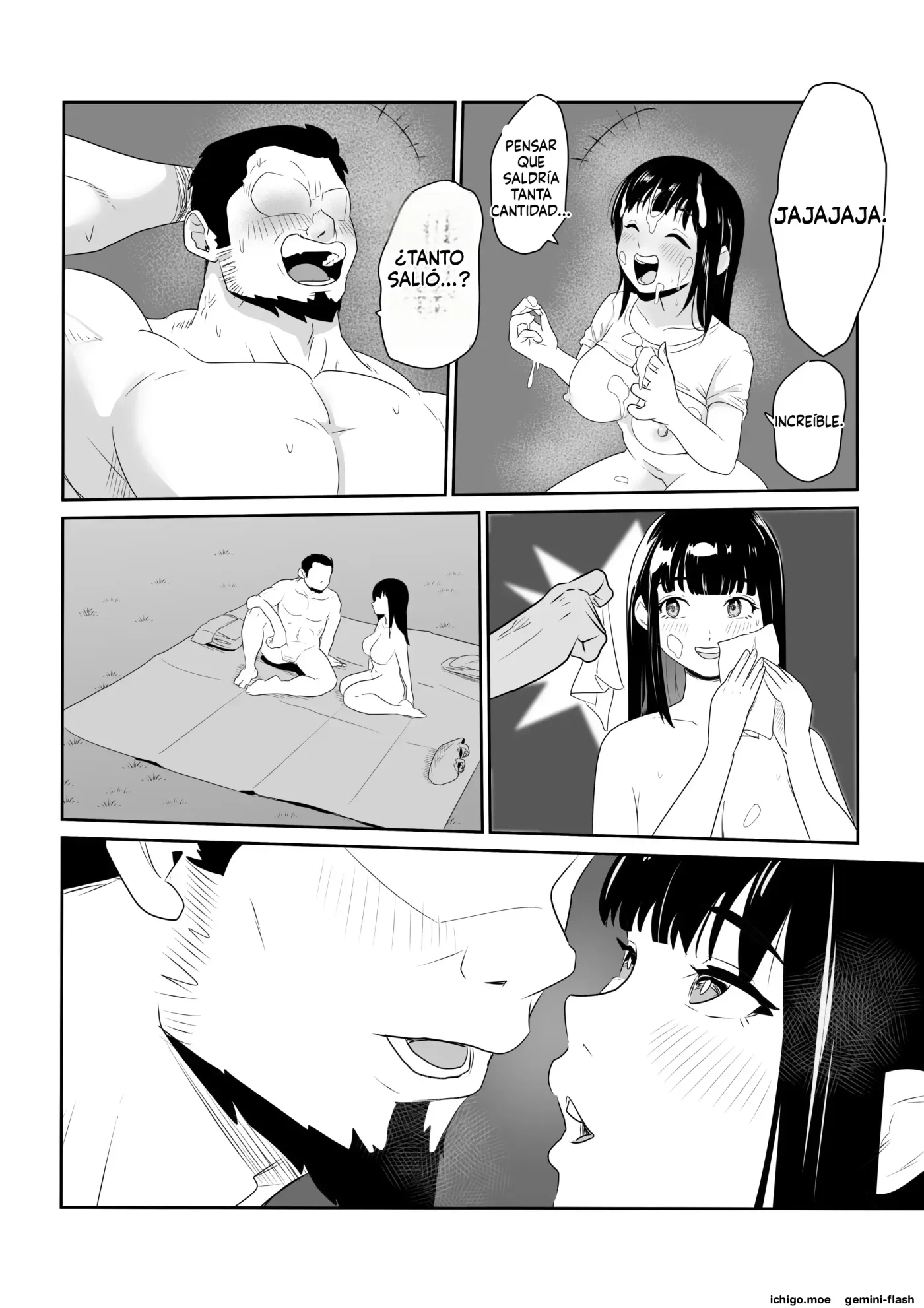 DOINAKA NTR 1 Tokai no Ojou-sama ga Inaka no Yasei Macho ni Tane Tsuke Koubi Sareru Hanashi (Spanish) MTL capítulo 1 página 41