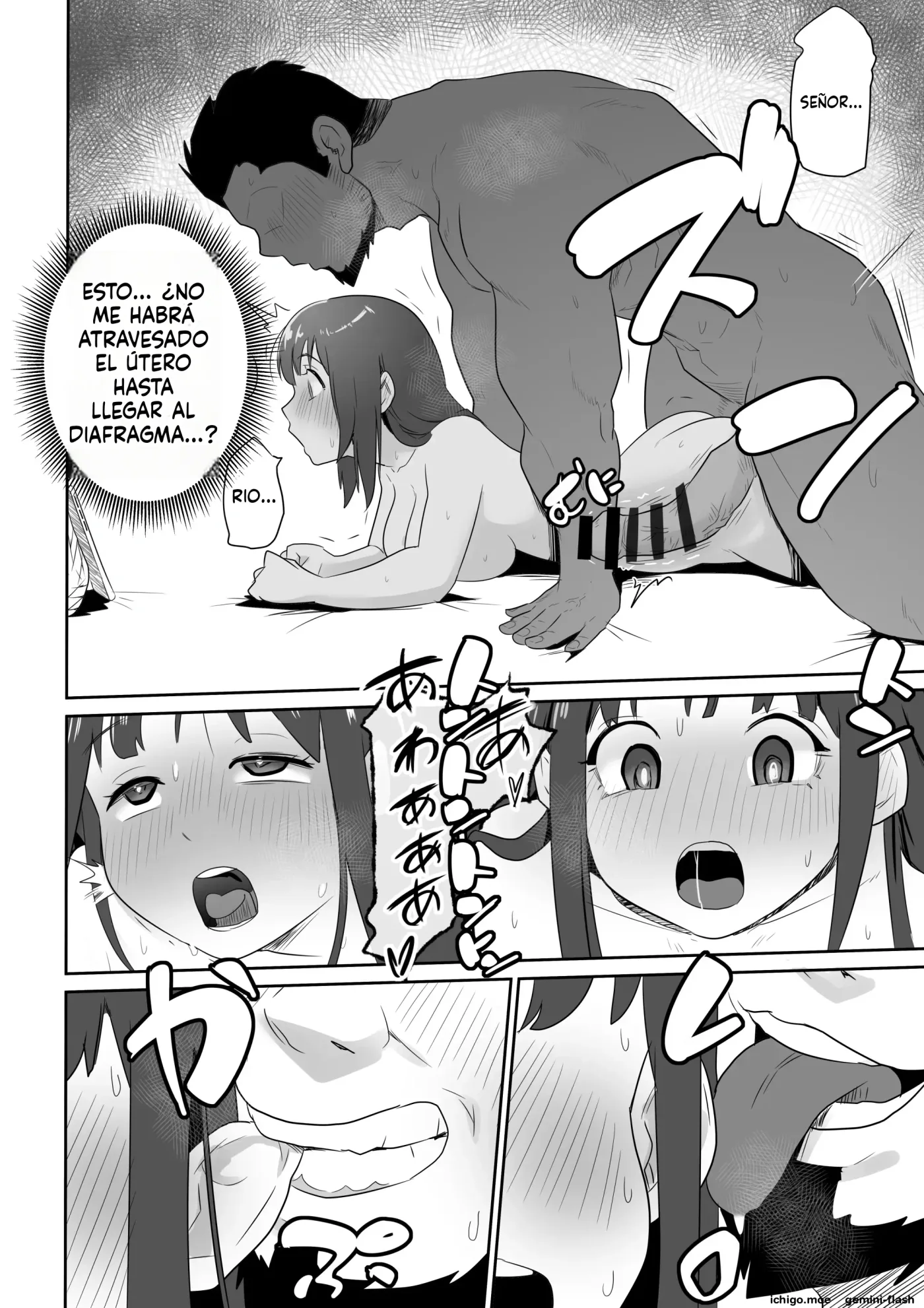 DOINAKA NTR 1 Tokai no Ojou-sama ga Inaka no Yasei Macho ni Tane Tsuke Koubi Sareru Hanashi (Spanish) MTL capítulo 1 página 45