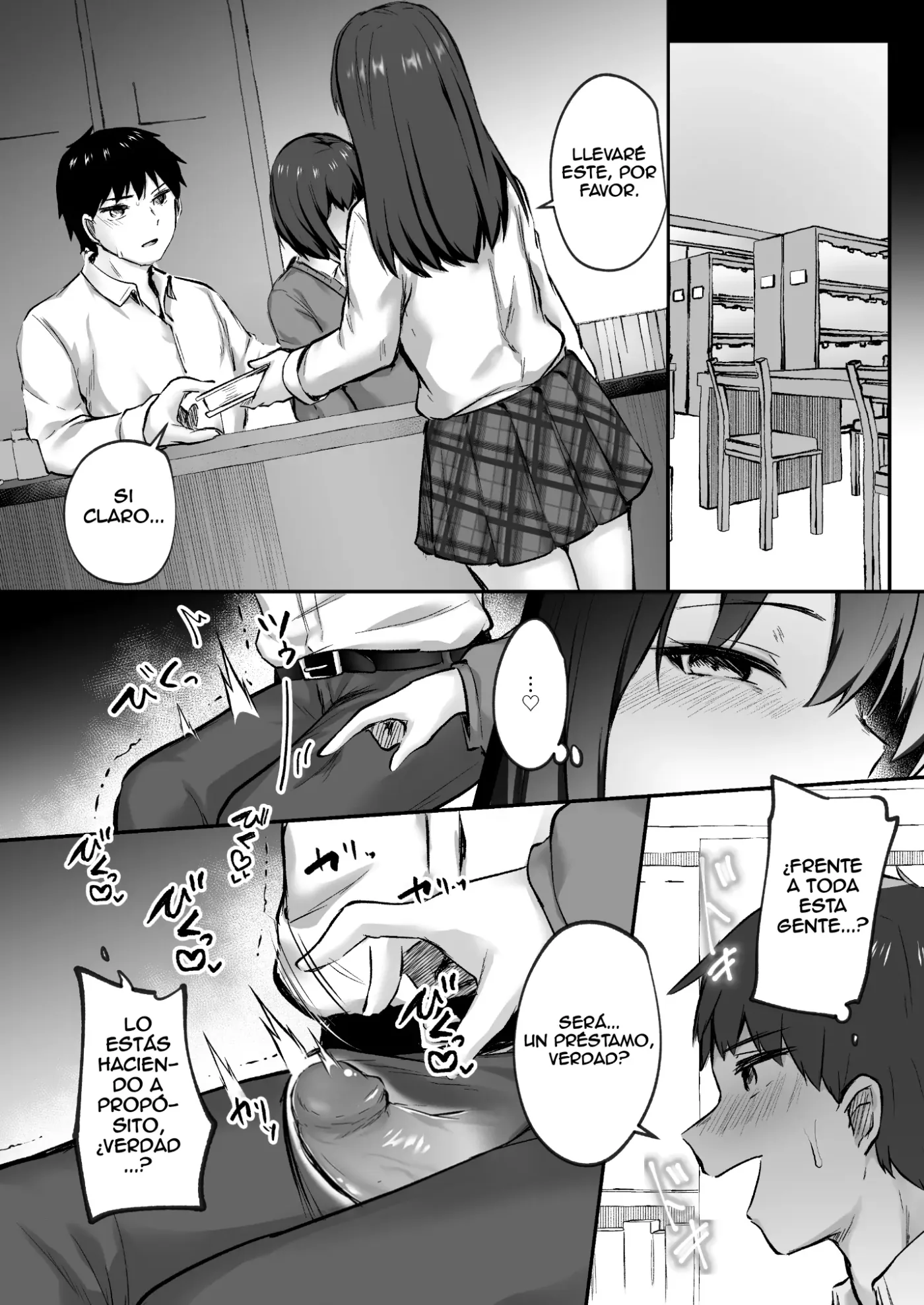 Senpai, Tabete mo Ii desu ka? -Jimi na Kouhai wa Nikushokukei Chijo datta- - Senpai, ¿me dejas devorarte? -La sencilla kouhai era en realidad una ninfómana depredadora- (decensored) capítulo 1 página 20