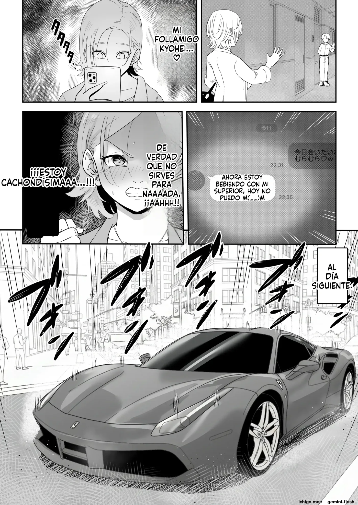 DOINAKA NTR 2 Forowa 20 man-ri no bijin gyaru ga inaka no goriraoyaji ni tanetsuke koubi sa reru hanashi (Spanish) MTL capítulo 1 página 16
