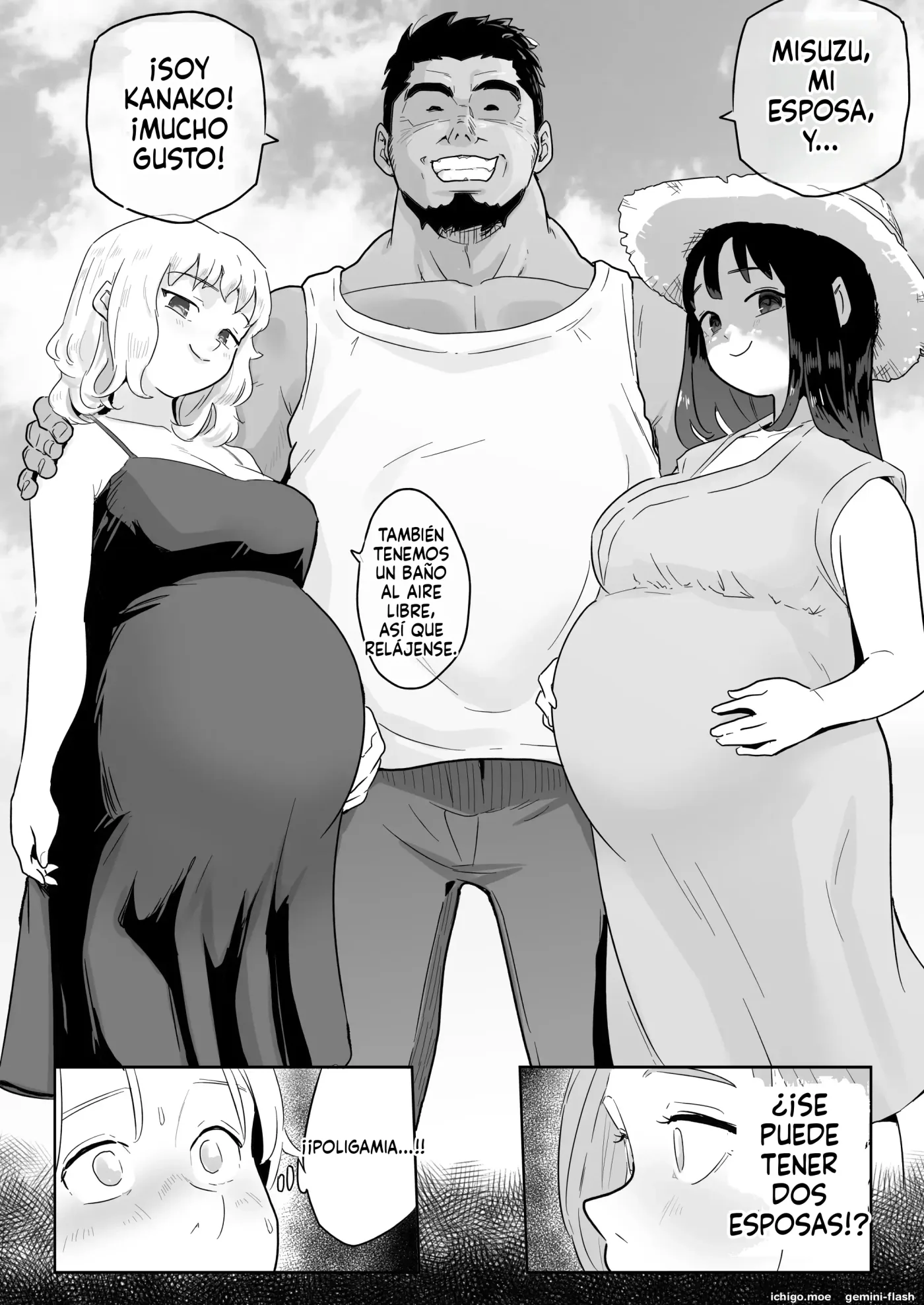DOINAKA NTR 2 Forowa 20 man-ri no bijin gyaru ga inaka no goriraoyaji ni tanetsuke koubi sa reru hanashi (Spanish) MTL capítulo 1 página 21