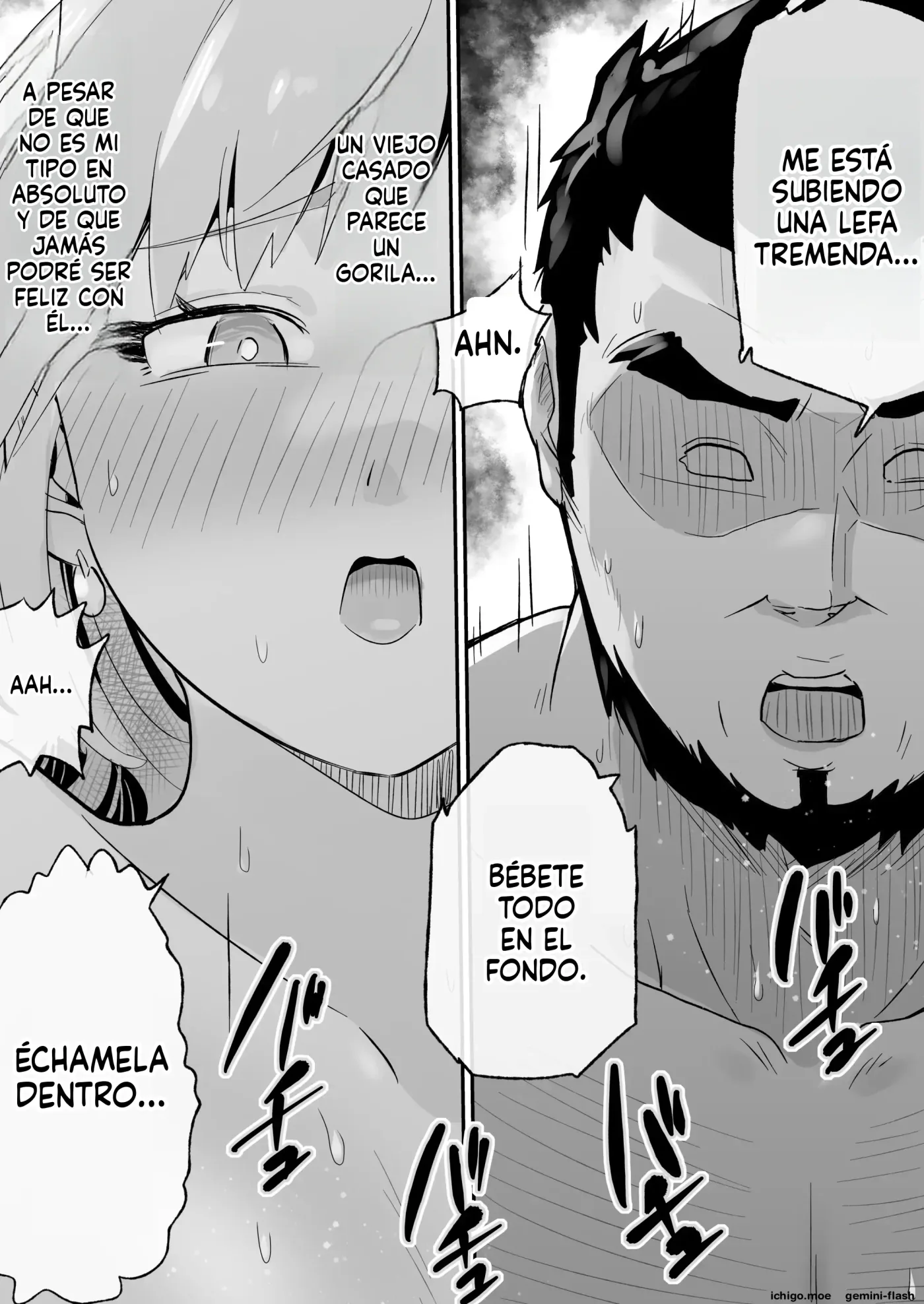 DOINAKA NTR 2 Forowa 20 man-ri no bijin gyaru ga inaka no goriraoyaji ni tanetsuke koubi sa reru hanashi (Spanish) MTL capítulo 1 página 58