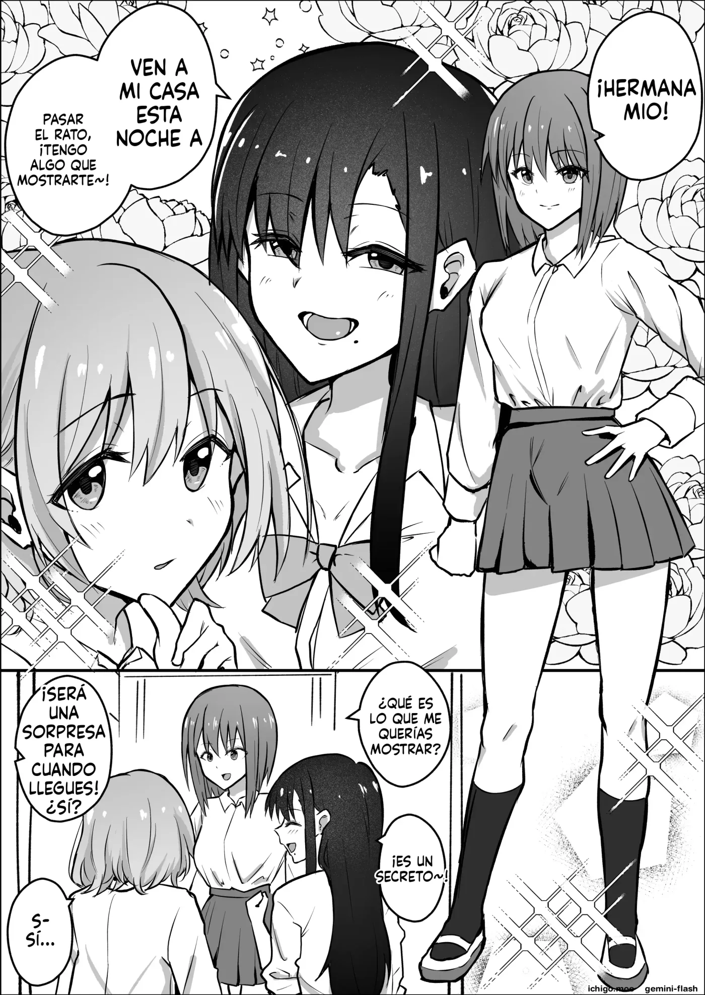 Futanari Chinpo Netorase Yuri Kanojo o Jibungoto Netorasechau (Spanish) MTL capítulo 1 página 3