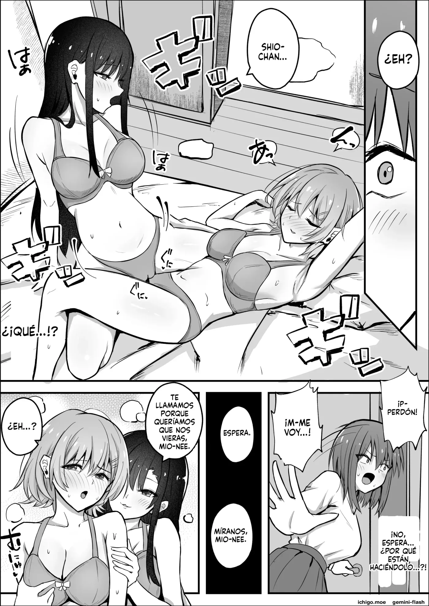 Futanari Chinpo Netorase Yuri Kanojo o Jibungoto Netorasechau (Spanish) MTL capítulo 1 página 6