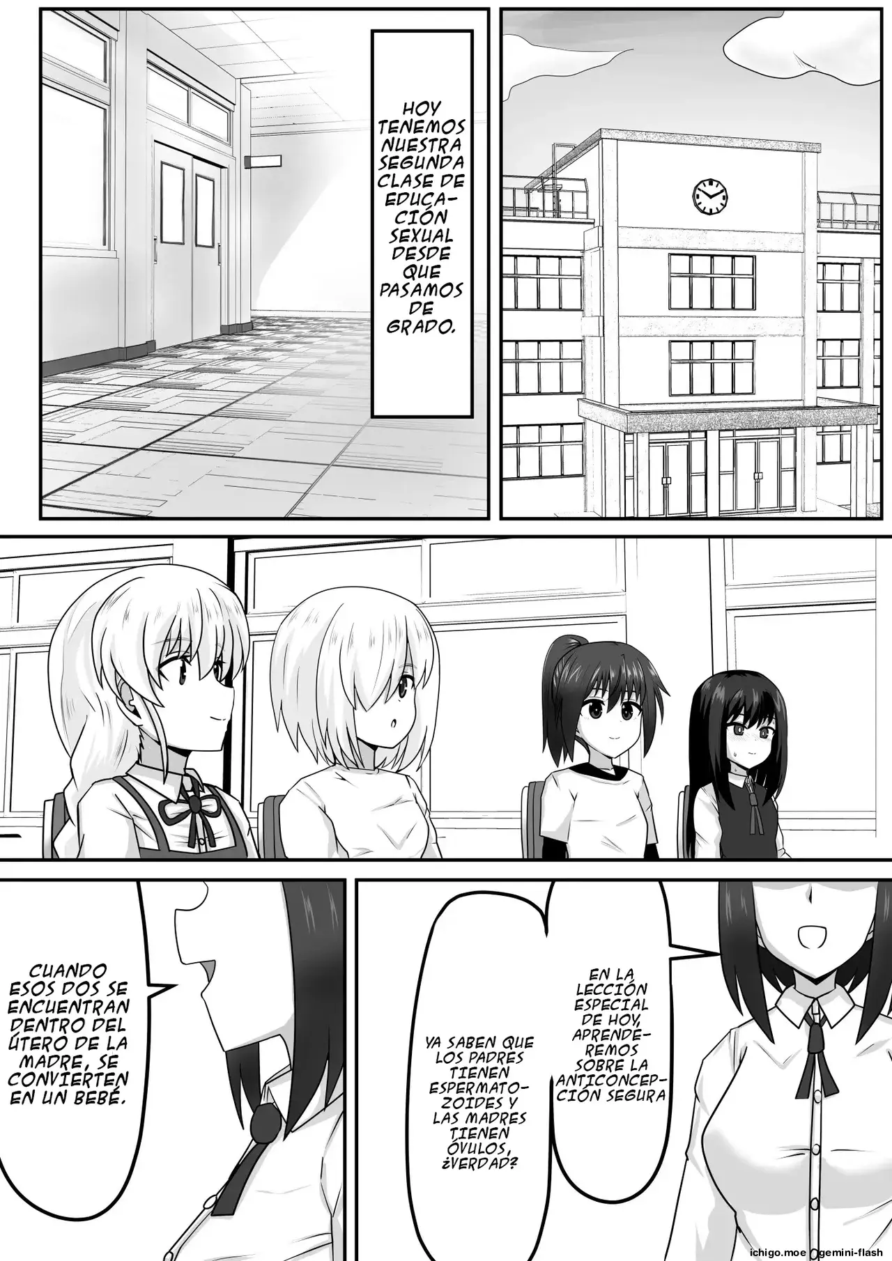 Futanari-chan Oba-san Haramasete (Spanish) MTL capítulo 1 página 3