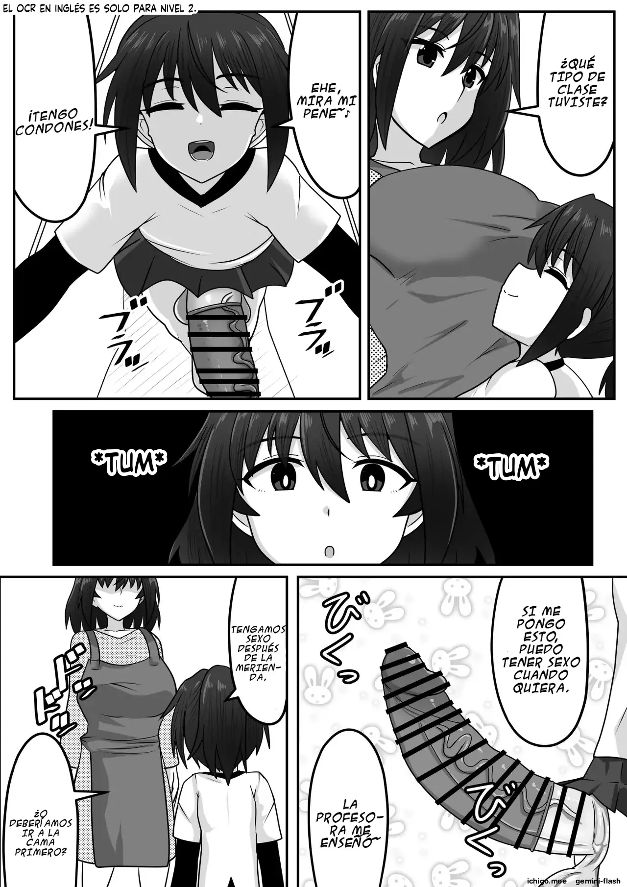 Futanari-chan Oba-san Haramasete (Spanish) MTL capítulo 1 página 8