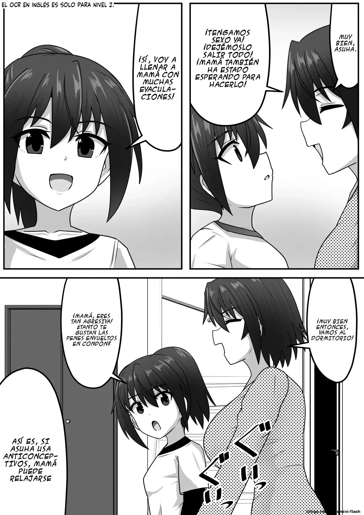 Futanari-chan Oba-san Haramasete (Spanish) MTL capítulo 1 página 10