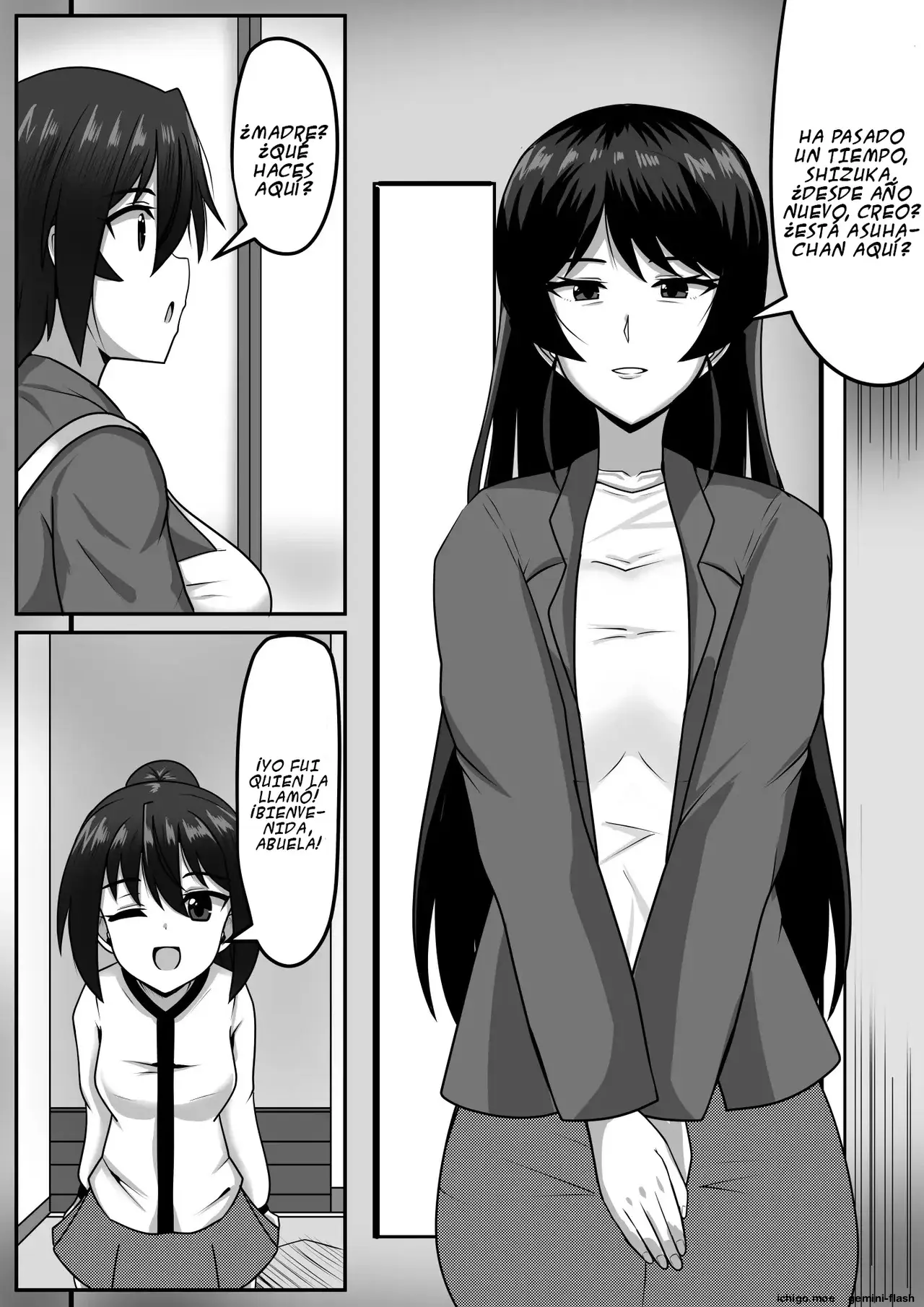 Futanari-chan Oba-san Haramasete (Spanish) MTL capítulo 1 página 21