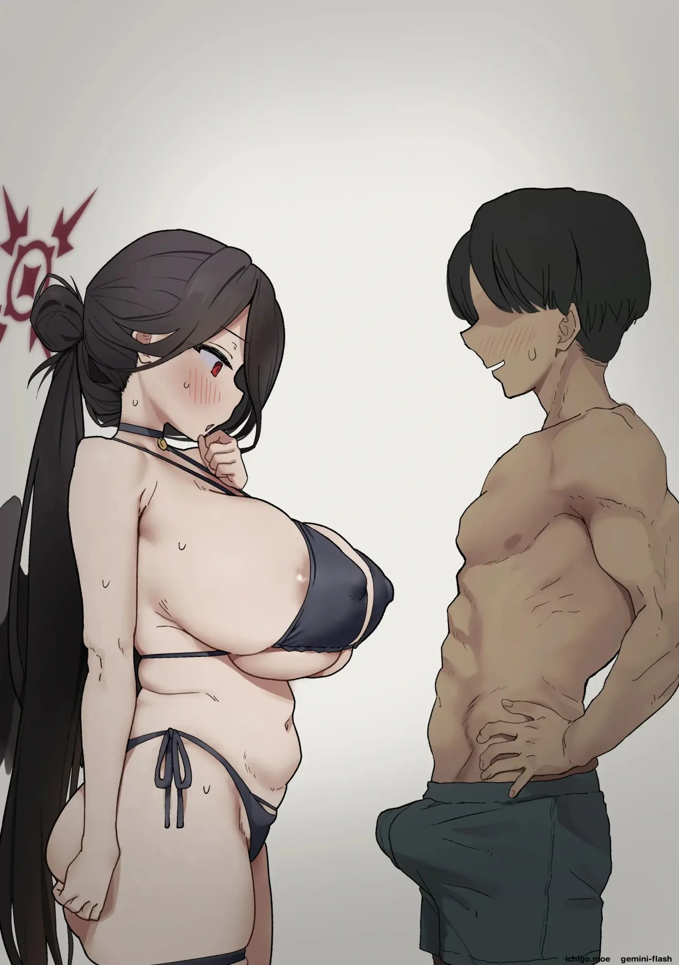Hasumi in a Swimsuit Gets Impregnated After Being Picked Up (Spanish) MTL capítulo 1 página 9