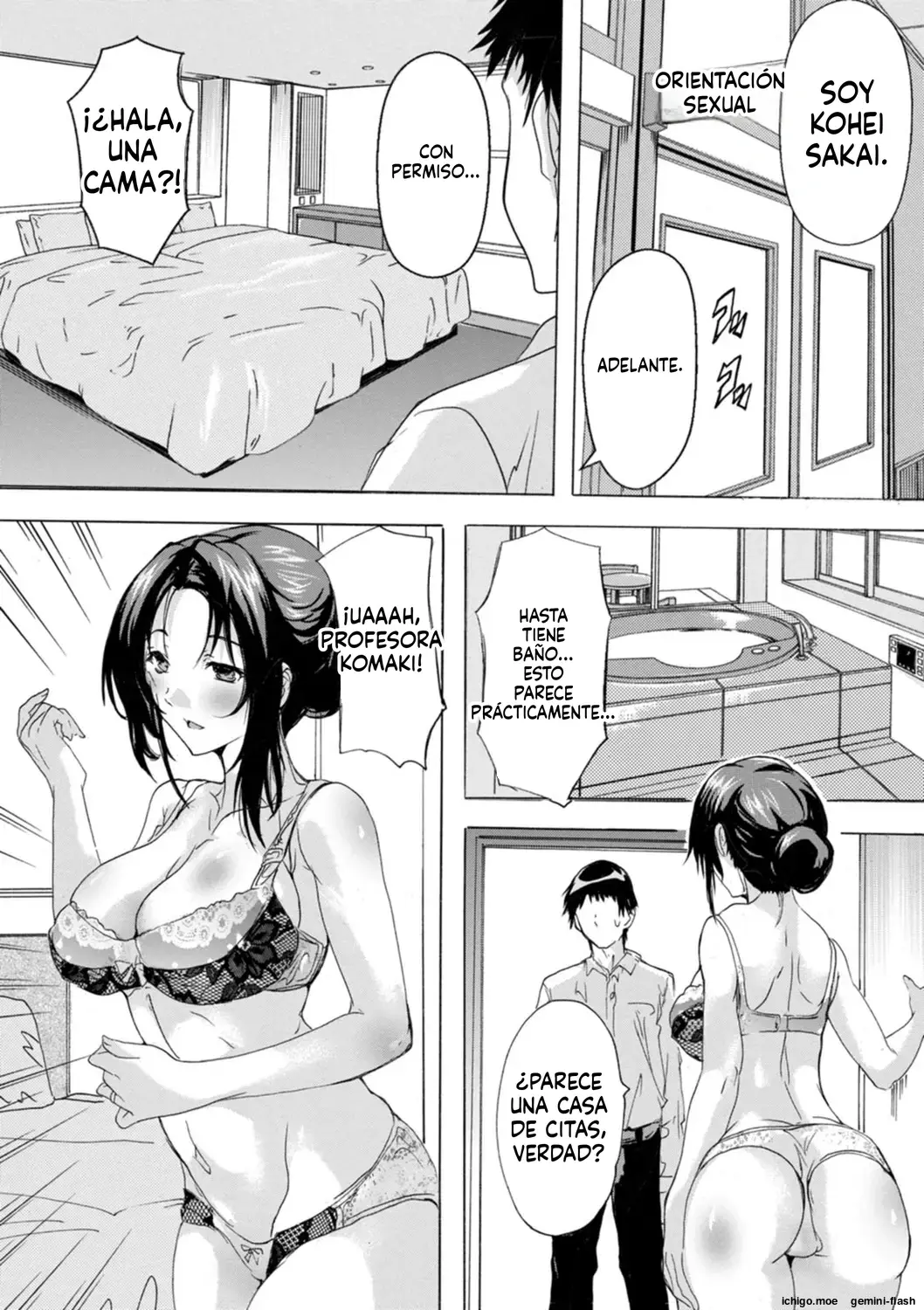 Hitozuma Kyoushitsu (Spanish) MTL capítulo 1 página 35