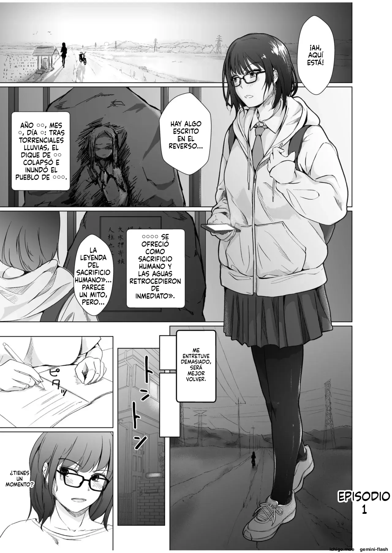 Ikenie Dolls Henreihin ni Sareta Watashitachi (Spanish) MTL capítulo 1 página 3