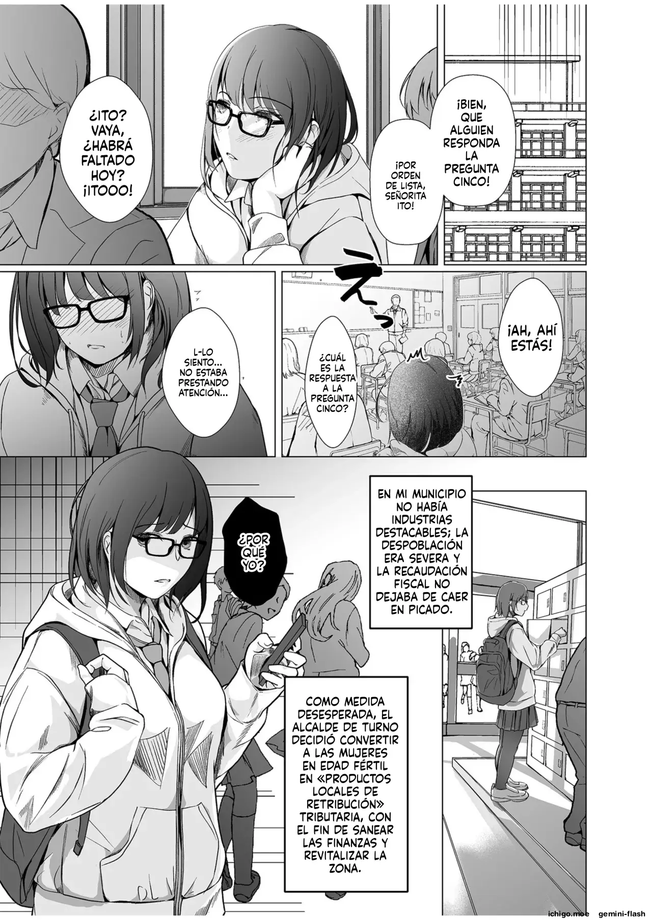 Ikenie Dolls Henreihin ni Sareta Watashitachi (Spanish) MTL capítulo 1 página 5