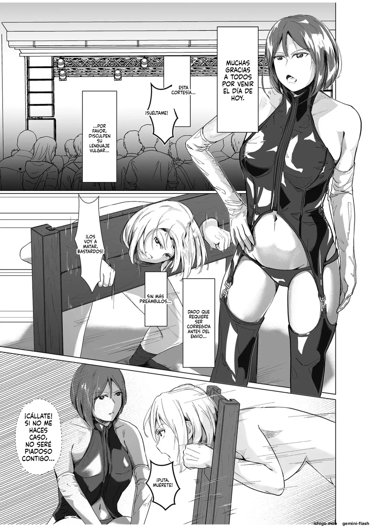 Ikenie Dolls Henreihin ni Sareta Watashitachi (Spanish) MTL capítulo 1 página 39