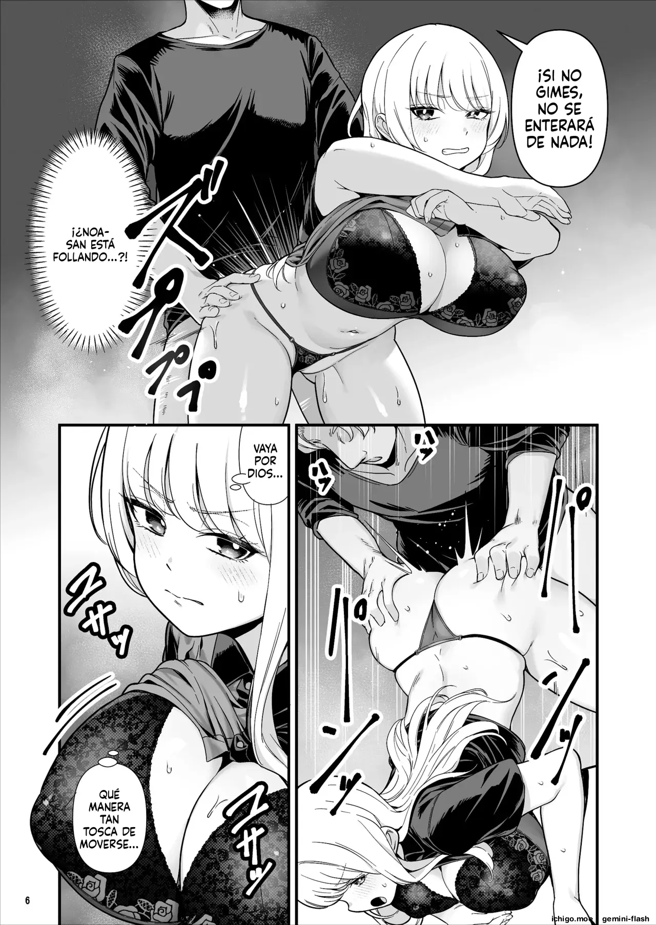 Kareshi Mochi Kyonyuu Beit Gal to Mechakucha Sex shita Hanashi 1 (Spanish) MTL capítulo 1 página 6