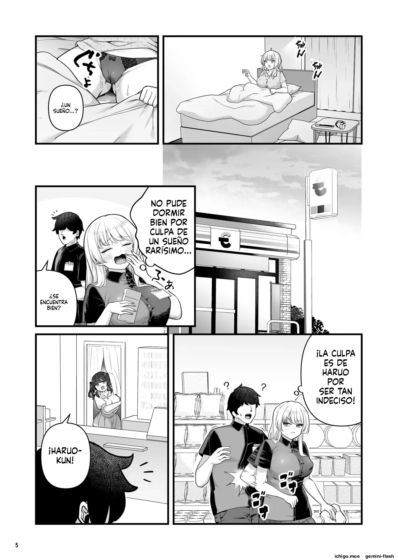 Kareshi Mochi Kyonyuu Beit Gal to Mechakucha Sex shita Hanashi 2 (Spanish) MTL capítulo 1 página 7
