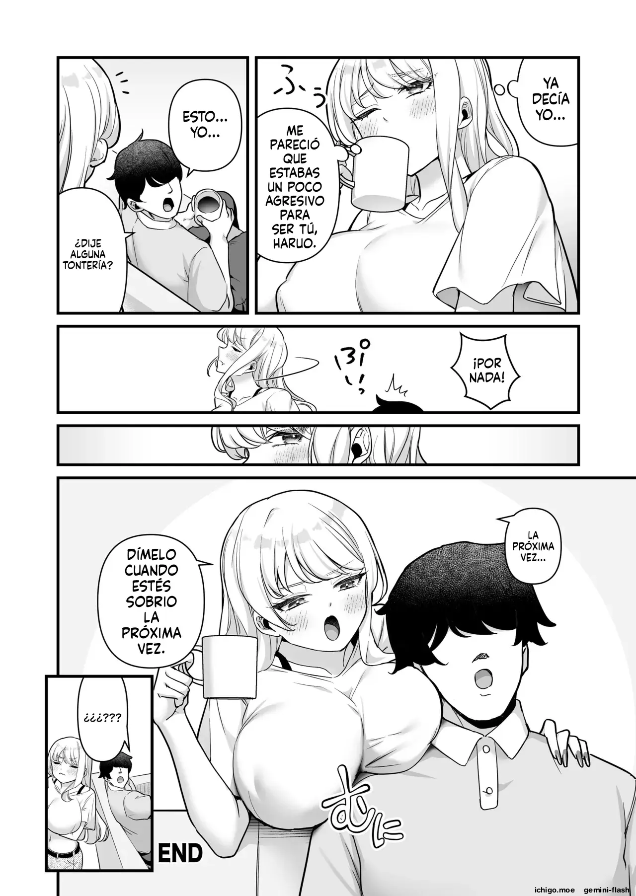 Kareshi Mochi Kyonyuu Beit Gal to Mechakucha Sex shita Hanashi 2 (Spanish) MTL capítulo 1 página 52