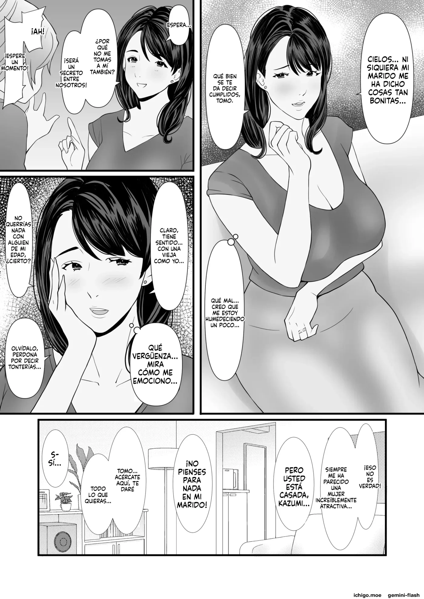 Kindan no oyako ninshin manshon wa haramase tengoku (Spanish) MTL capítulo 1 página 12
