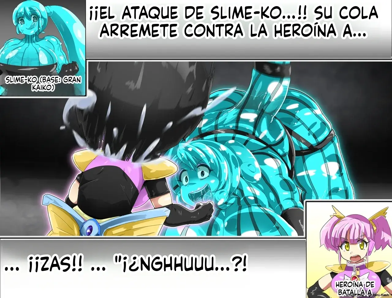 Kisei Gattai Akuochi G Heroine 2 (Spanish) MTL capítulo 1 página 96