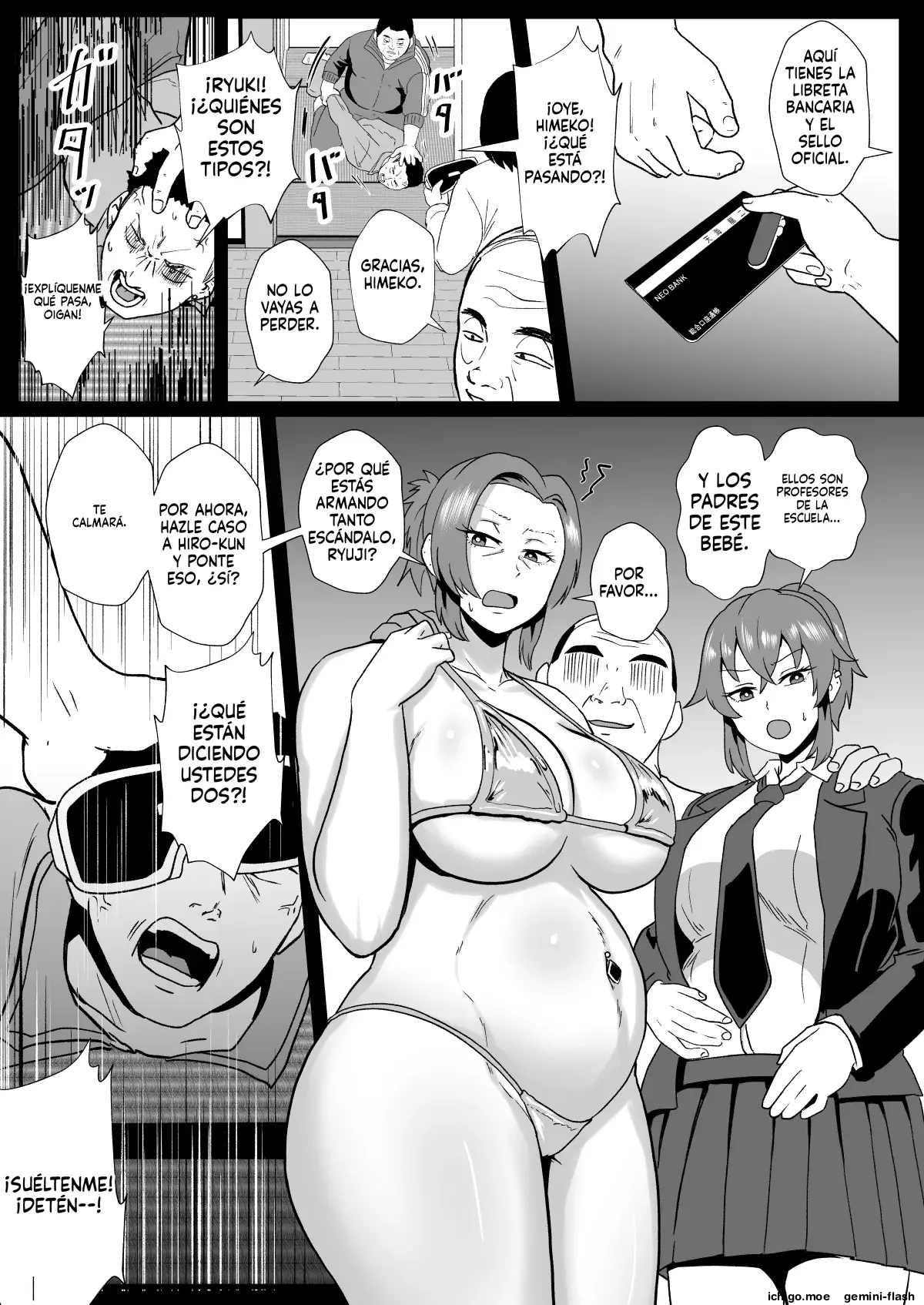 Konnan Uwaki ni Naru Wake Naishi Yanmama Amami Himeko wa Saiminchuu! (Spanish) MTL capítulo 1 página 36