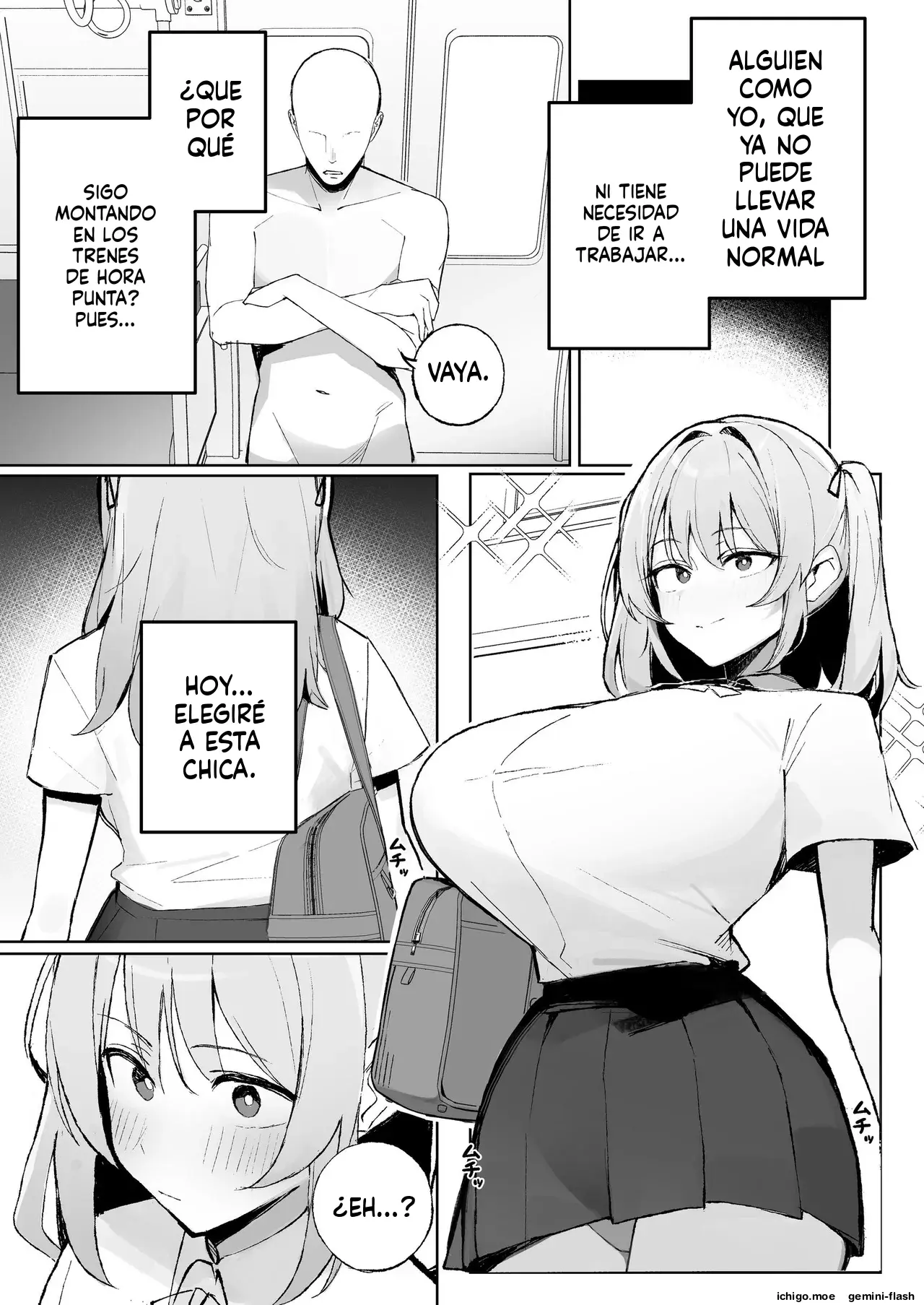 Kodoku no Sex Toumei Ningen nanode Hitozuma mo Gal mo NTR shite mo Muzai desu (Spanish) MTL capítulo 1 página 4