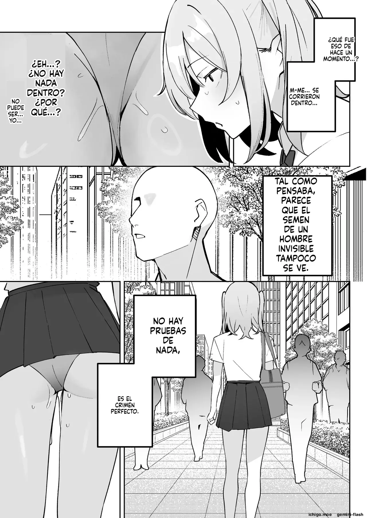 Kodoku no Sex Toumei Ningen nanode Hitozuma mo Gal mo NTR shite mo Muzai desu (Spanish) MTL capítulo 1 página 20