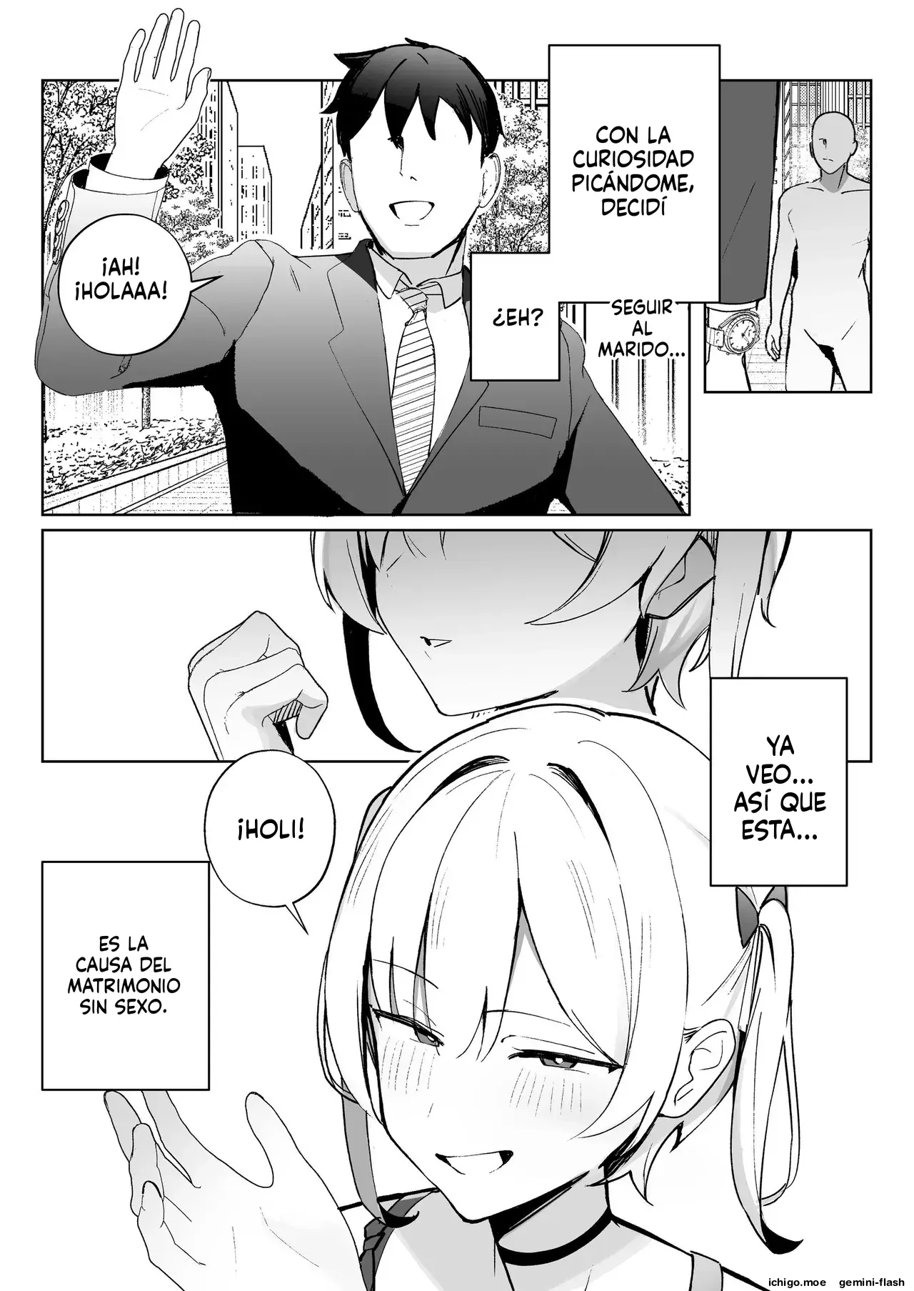 Kodoku no Sex Toumei Ningen nanode Hitozuma mo Gal mo NTR shite mo Muzai desu (Spanish) MTL capítulo 1 página 35