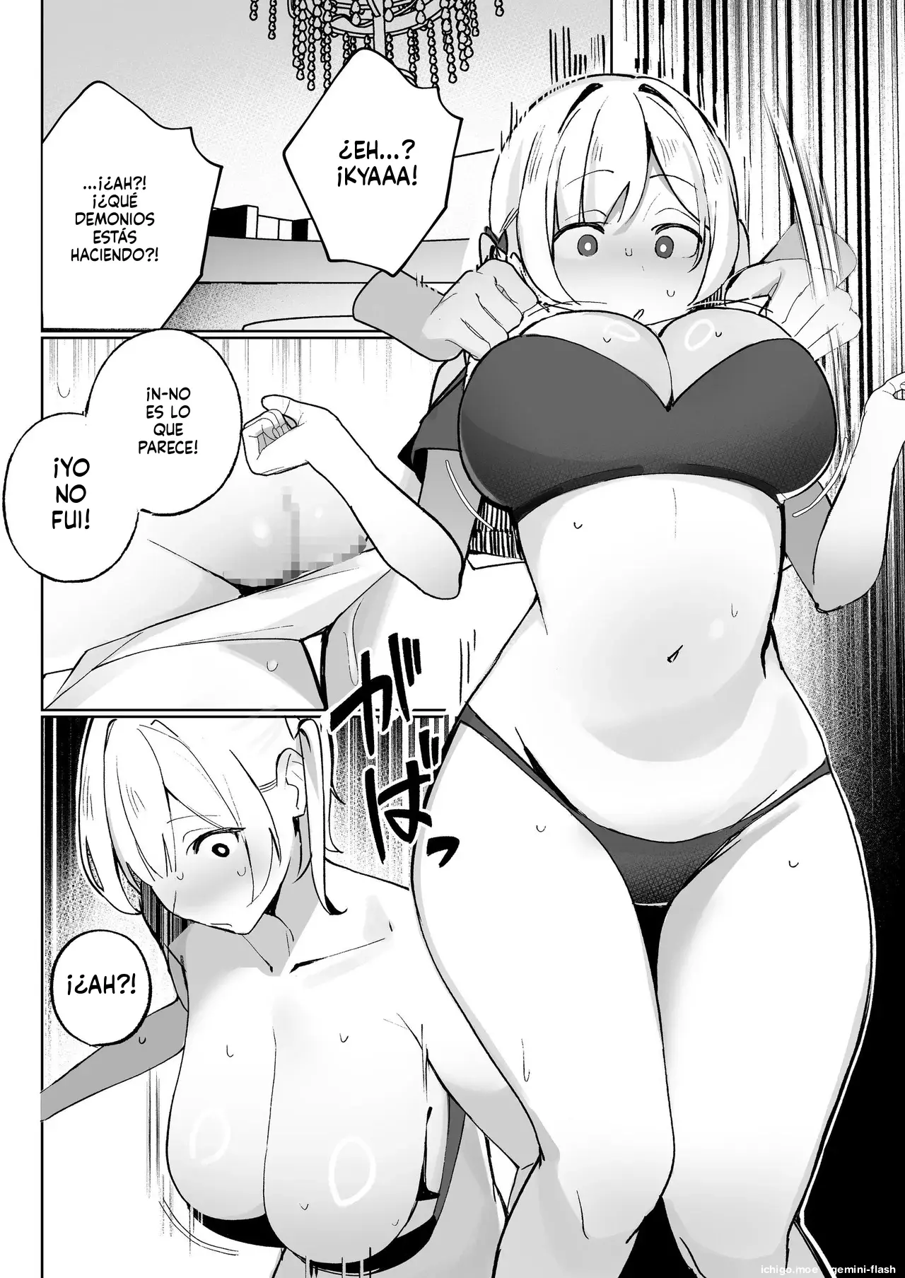 Kodoku no Sex Toumei Ningen nanode Hitozuma mo Gal mo NTR shite mo Muzai desu (Spanish) MTL capítulo 1 página 53