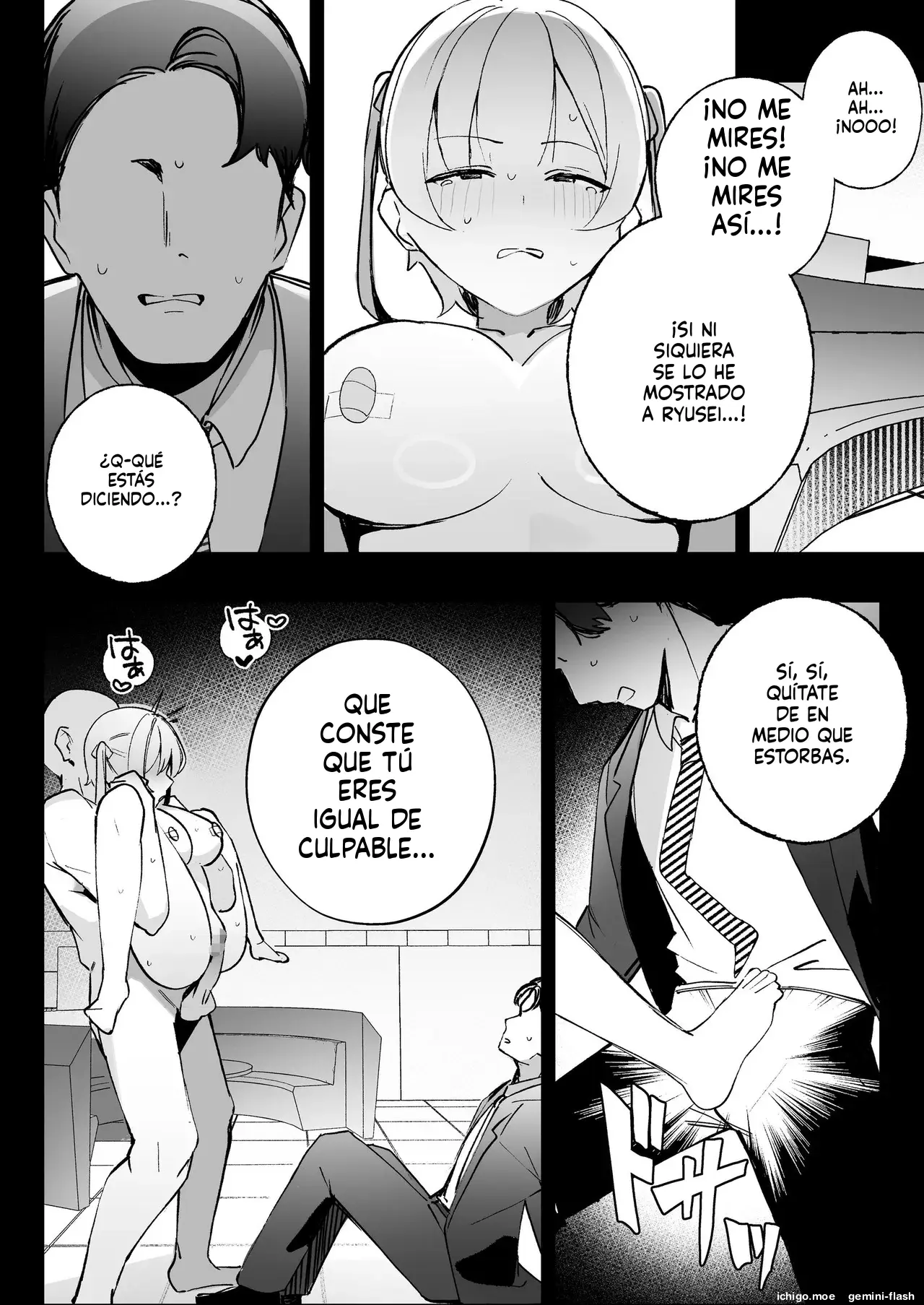 Kodoku no Sex Toumei Ningen nanode Hitozuma mo Gal mo NTR shite mo Muzai desu (Spanish) MTL capítulo 1 página 61