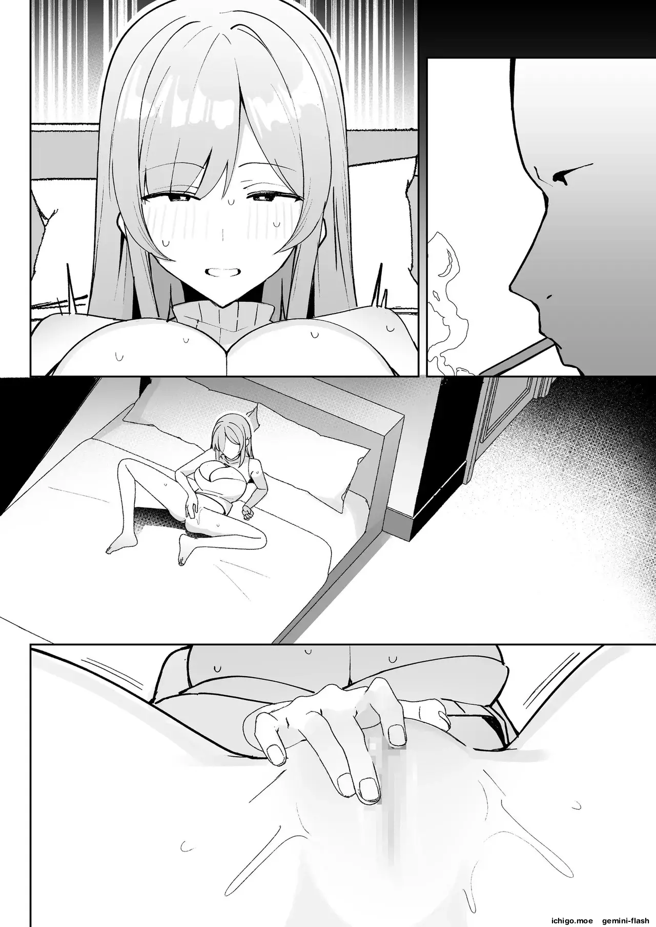 Kodoku no Sex Toumei Ningen nanode Hitozuma mo Gal mo NTR shite mo Muzai desu (Spanish) MTL capítulo 1 página 93