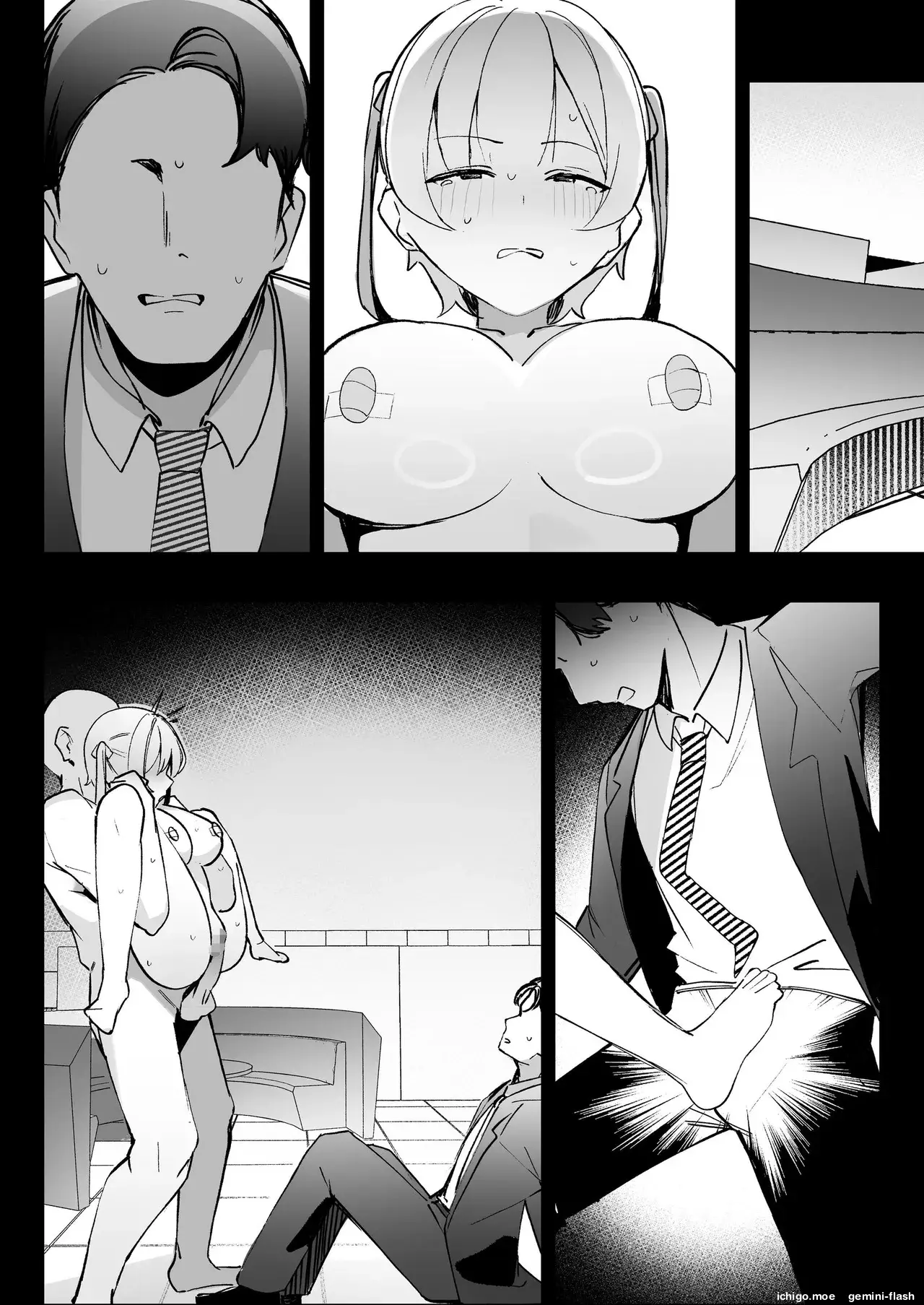 Kodoku no Sex Toumei Ningen nanode Hitozuma mo Gal mo NTR shite mo Muzai desu (Spanish) MTL capítulo 1 página 129