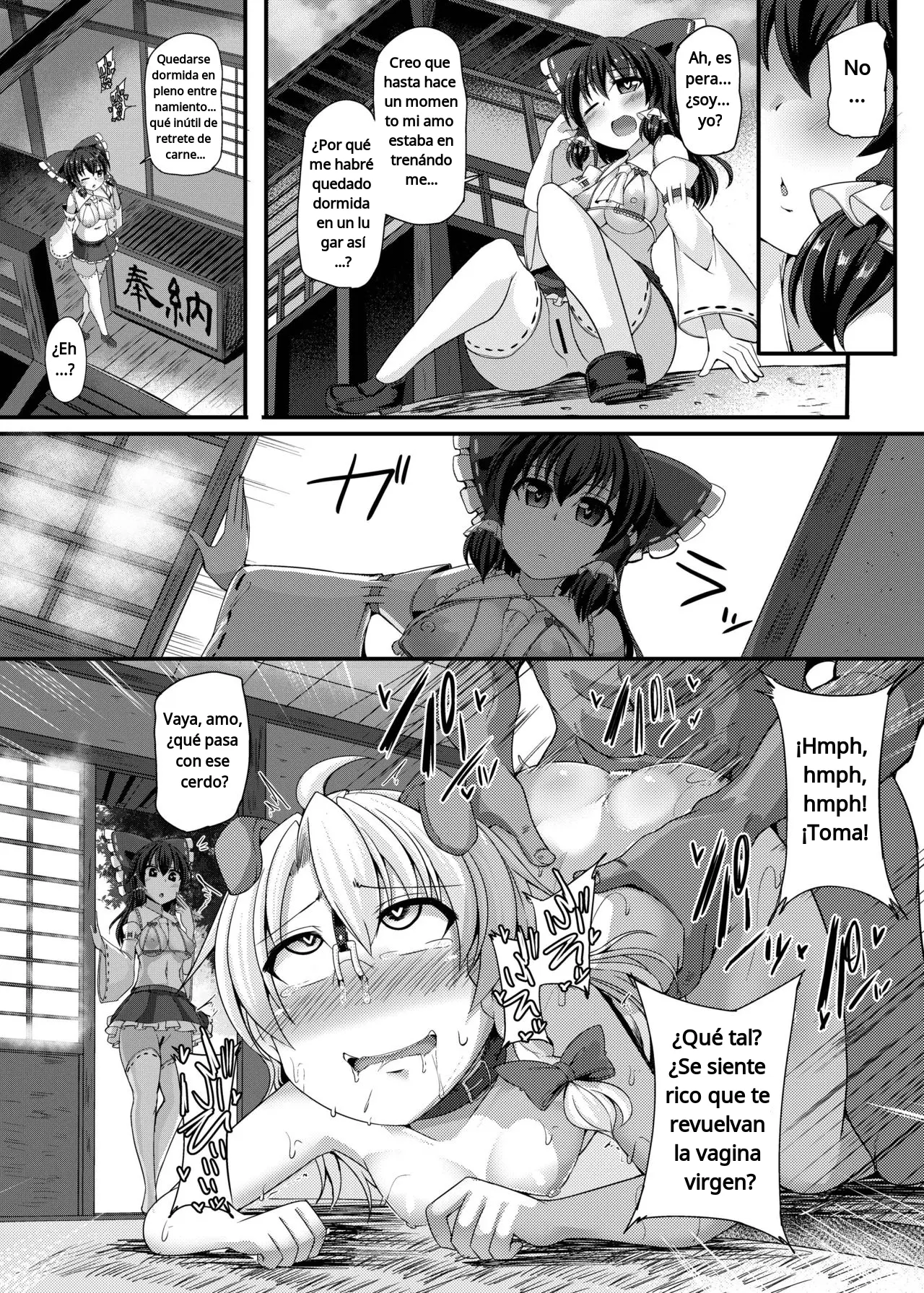Incitación al deseo tras la derrota: Capítulo de Marisa Kirisame Kenpi spanish zero doujins capítulo 1 página 25