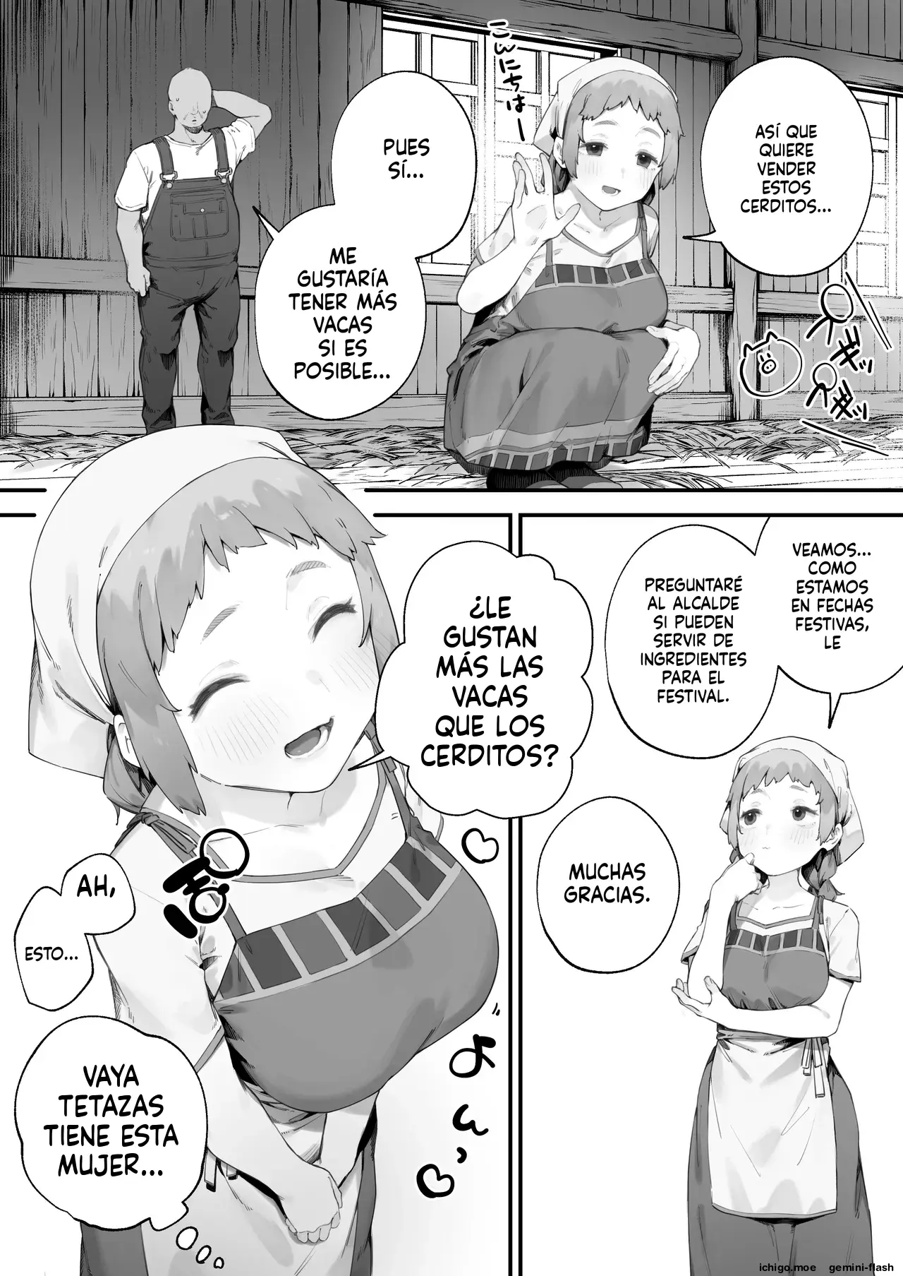 Atsumare! Tontoko Farmers 1-7 capítulo 1 página 37
