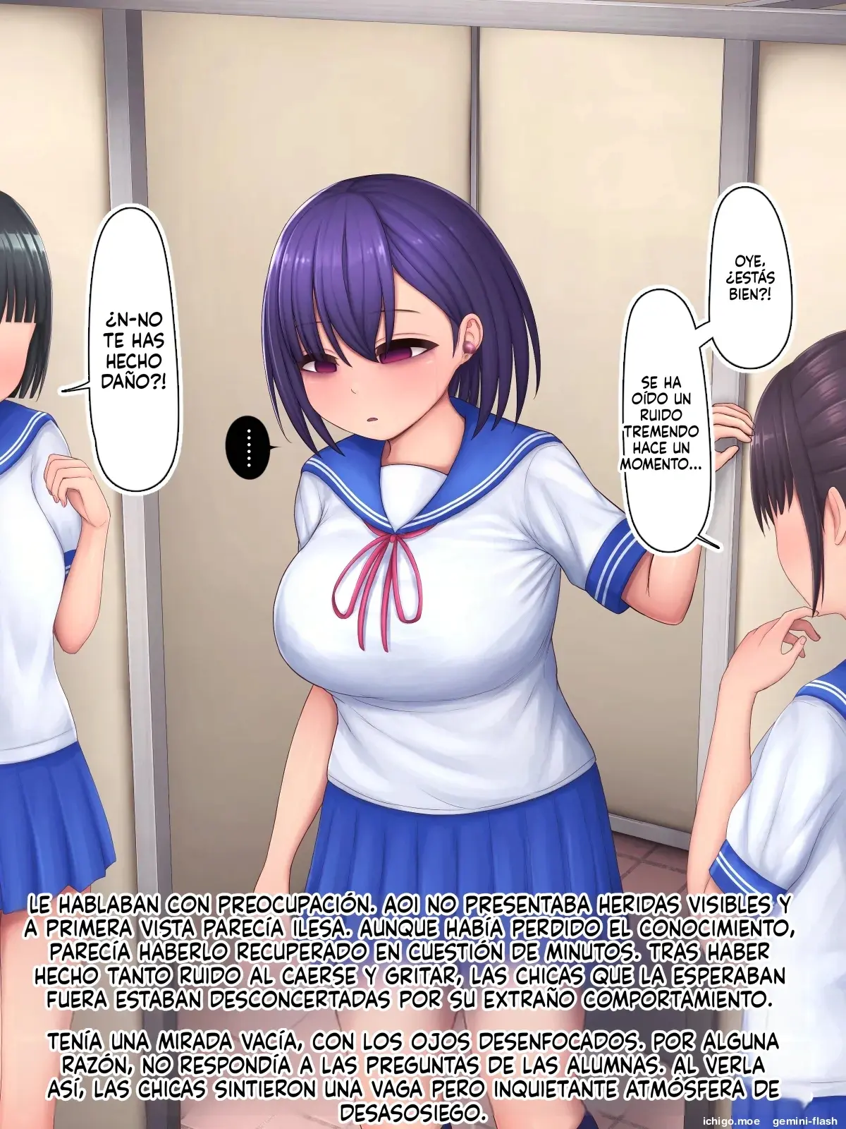 Kizukanai uchi ni Mushi no Naedoko ni sarete shimau JK-chan 2 (Spanish) MTL capítulo 1 página 109