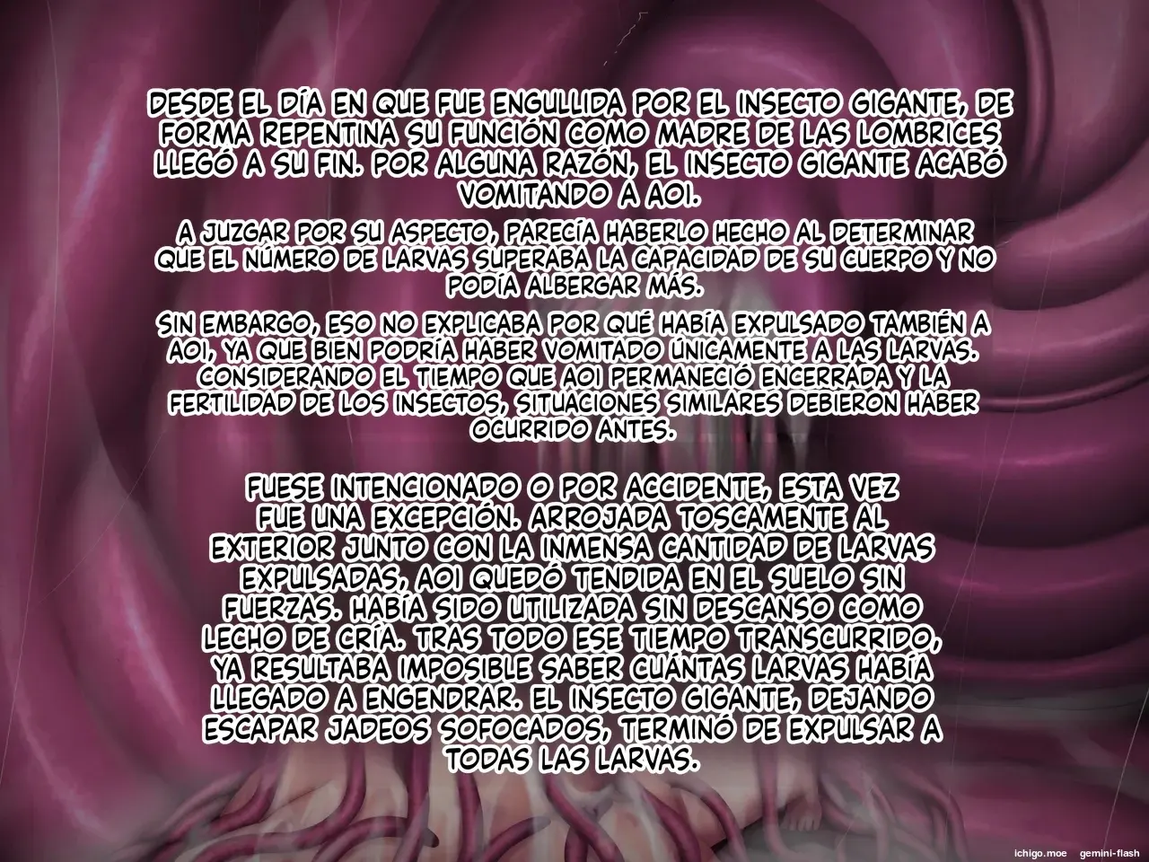 Kizukanai uchi ni Mushi no Naedoko ni sarete shimau JK-chan 2 (Spanish) MTL capítulo 1 página 166
