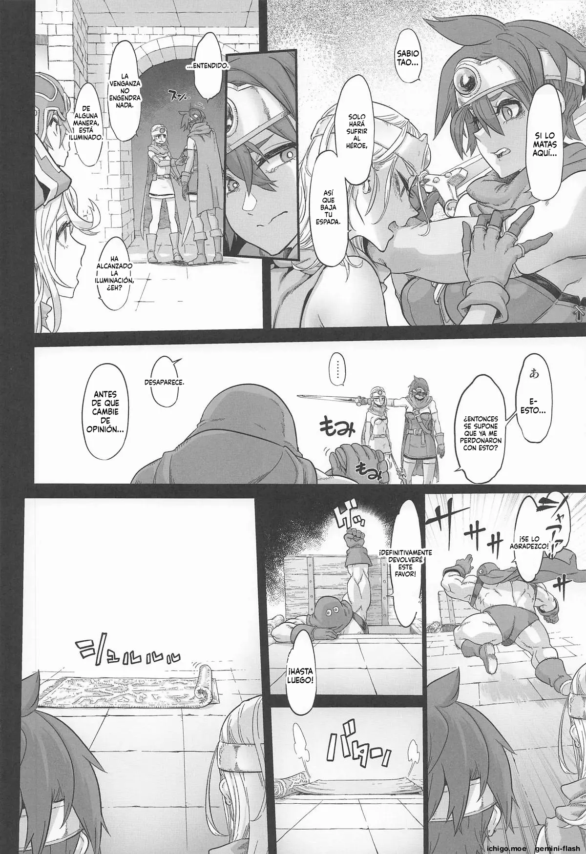 Onna Yuusha no Tabi 7 (Spanish) MTL capítulo 1 página 6