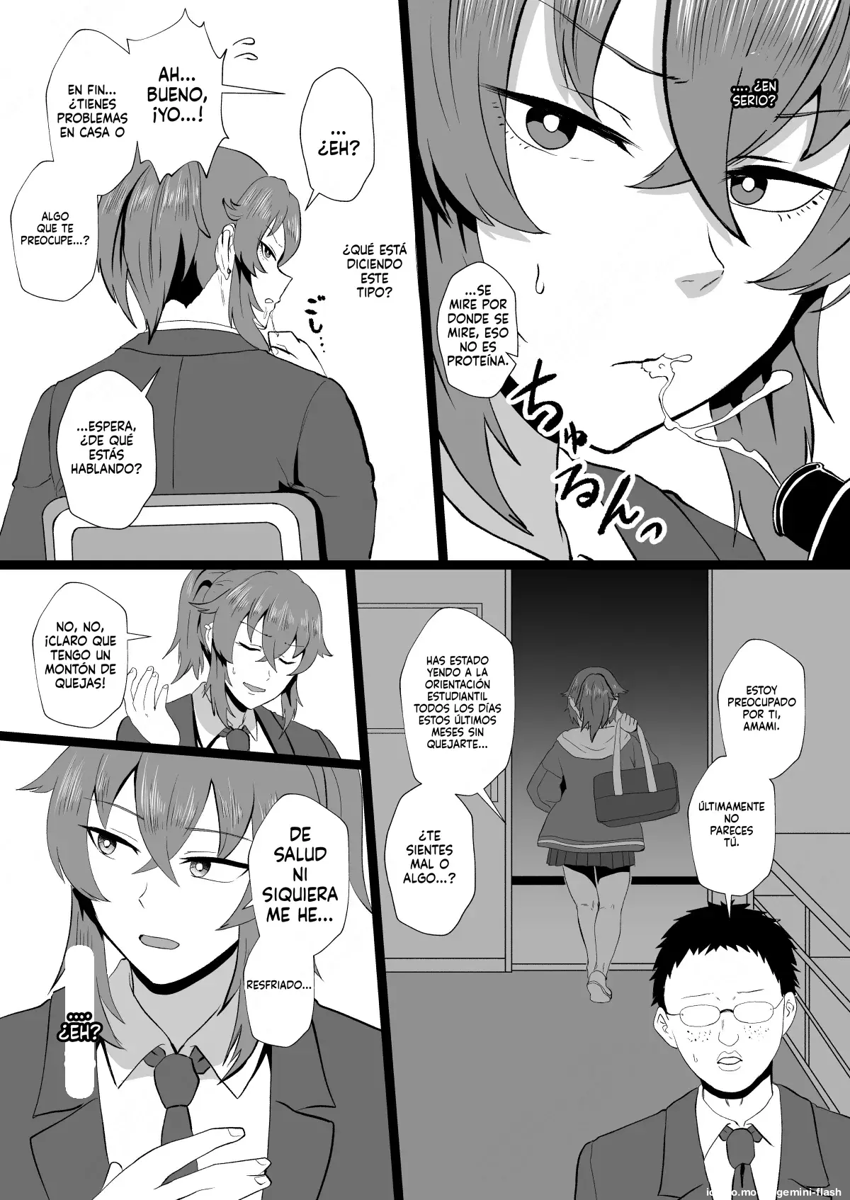 Ore, Nanka Okashii ka Amami Ryuuki wa Seito Shidouchuu! (Spanish) MTL capítulo 1 página 26