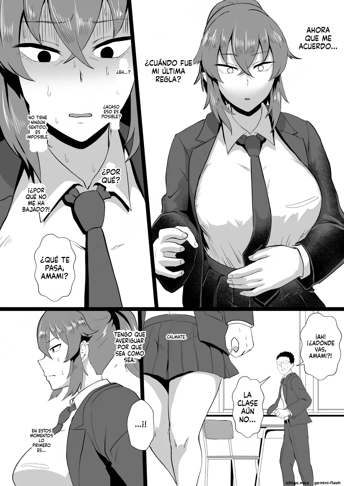 Ore, Nanka Okashii ka Amami Ryuuki wa Seito Shidouchuu! (Spanish) MTL capítulo 1 página 27