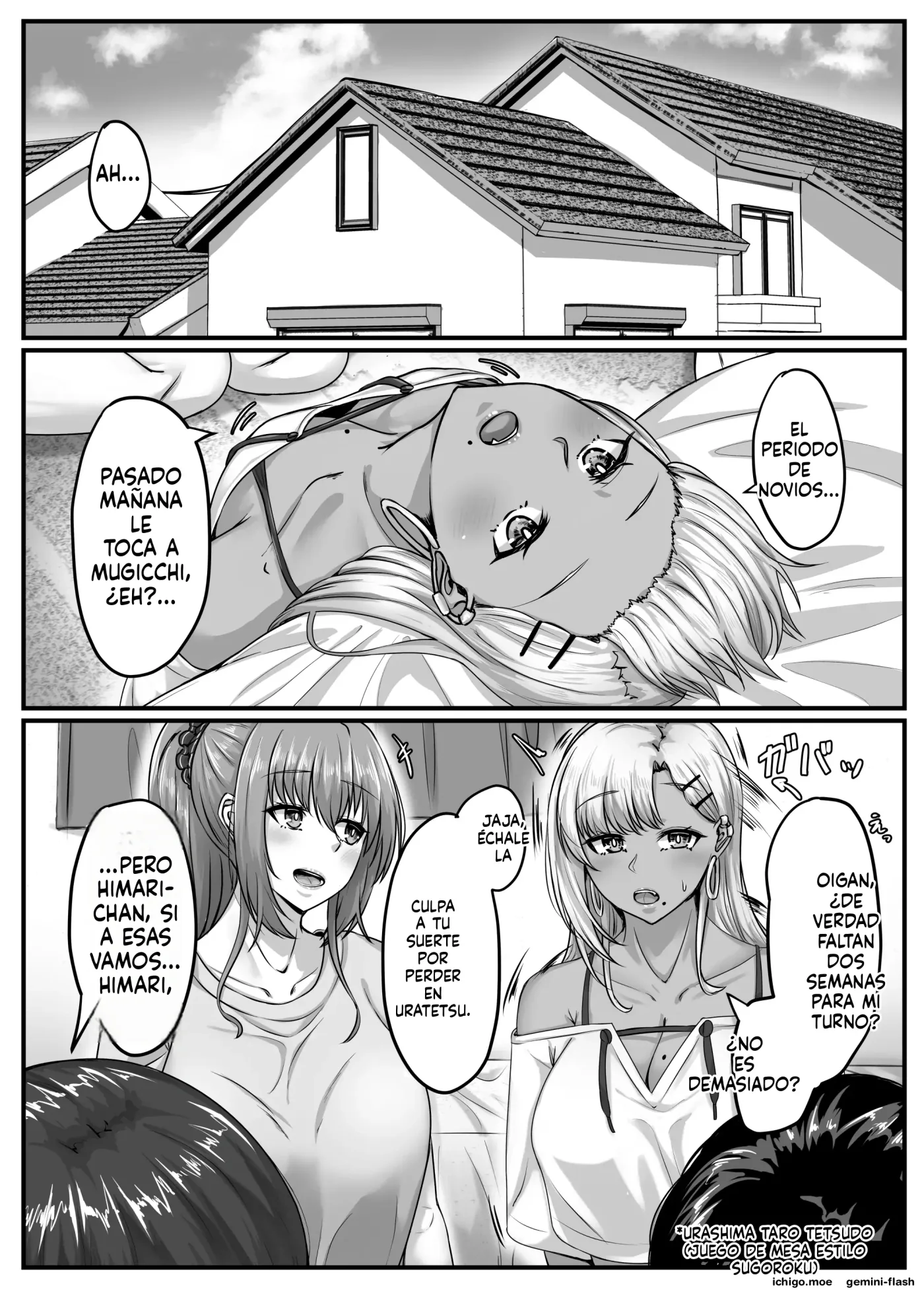 Osananajimi harem kara hajimaru koibito seikatsu 1 (Spanish) MTL capítulo 1 página 4
