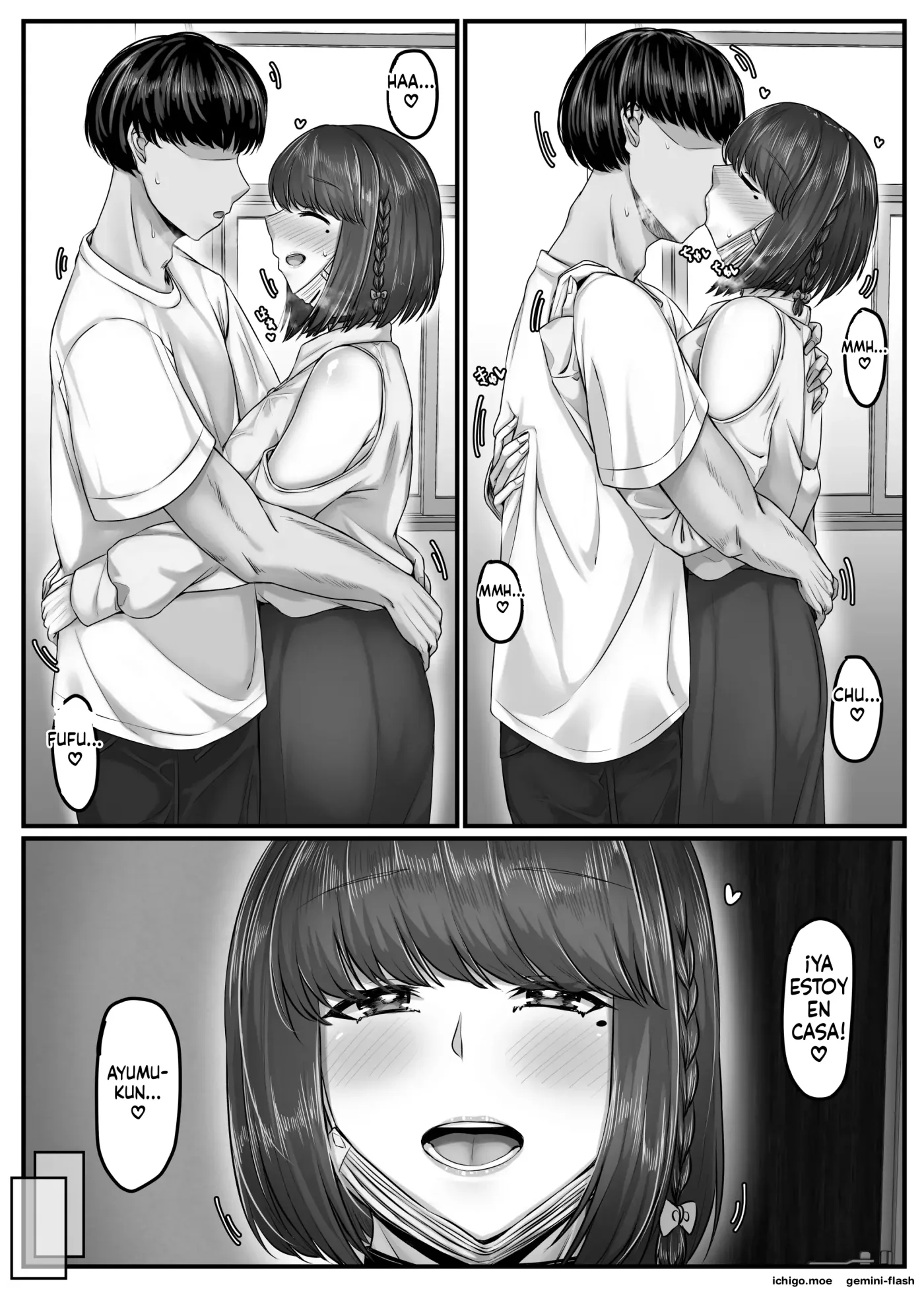 Osananajimi harem kara hajimaru koibito seikatsu 1 (Spanish) MTL capítulo 1 página 54