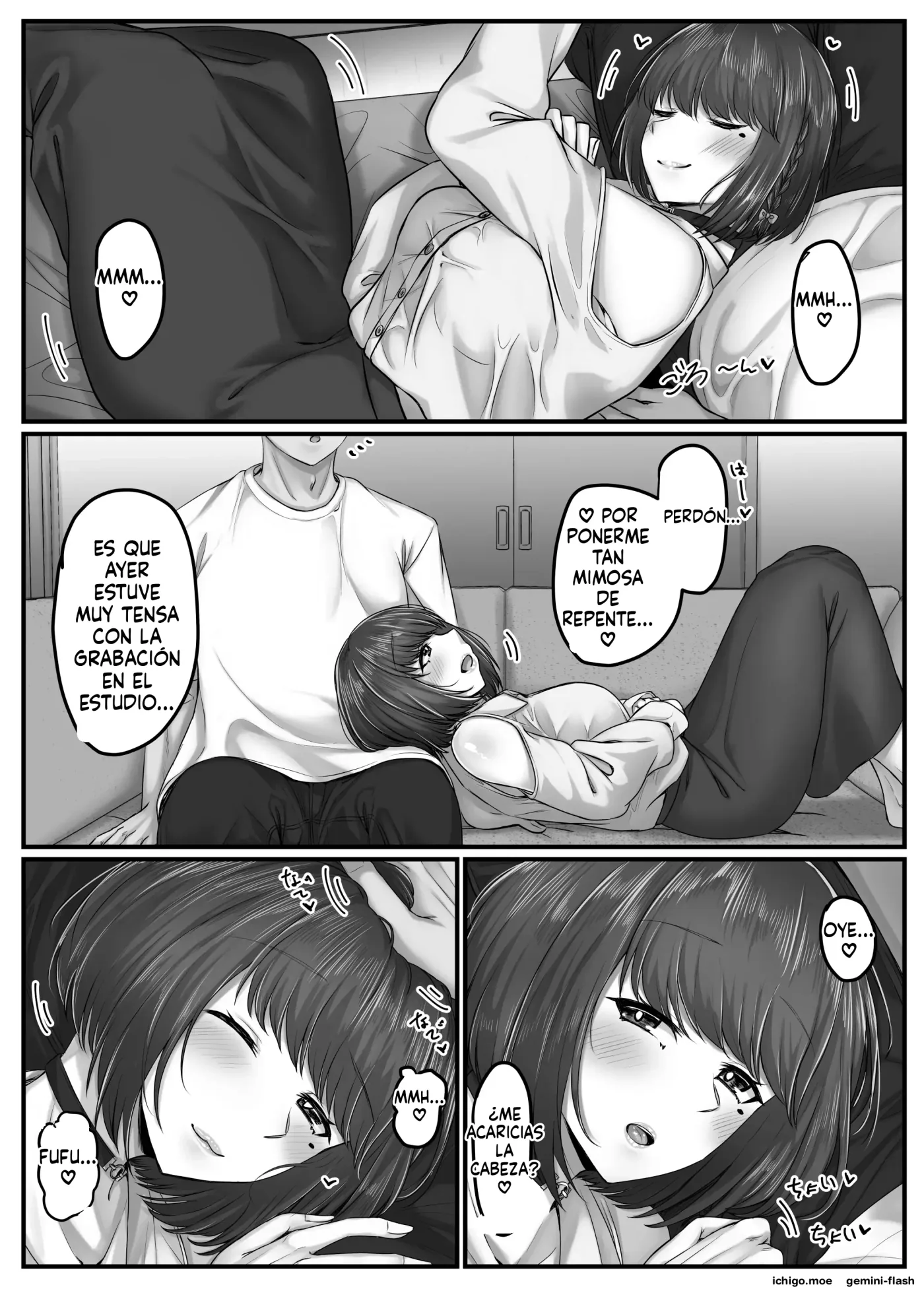 Osananajimi harem kara hajimaru koibito seikatsu 1 (Spanish) MTL capítulo 1 página 55