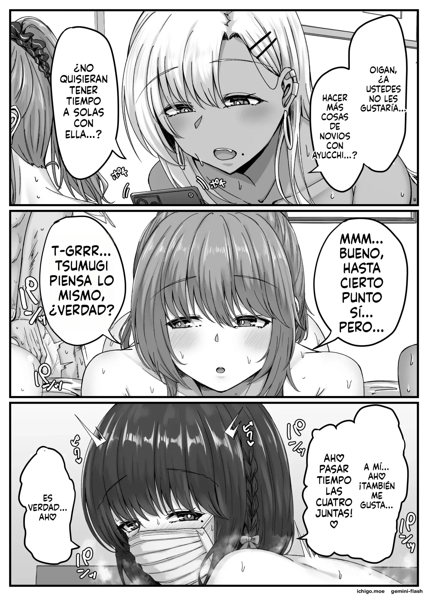 Osananajimi harem kara hajimaru koibito seikatsu 2 (Spanish) MTL capítulo 1 página 3