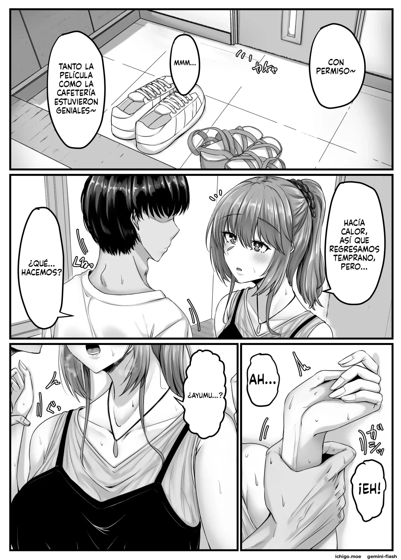 Osananajimi harem kara hajimaru koibito seikatsu 2 (Spanish) MTL capítulo 1 página 18