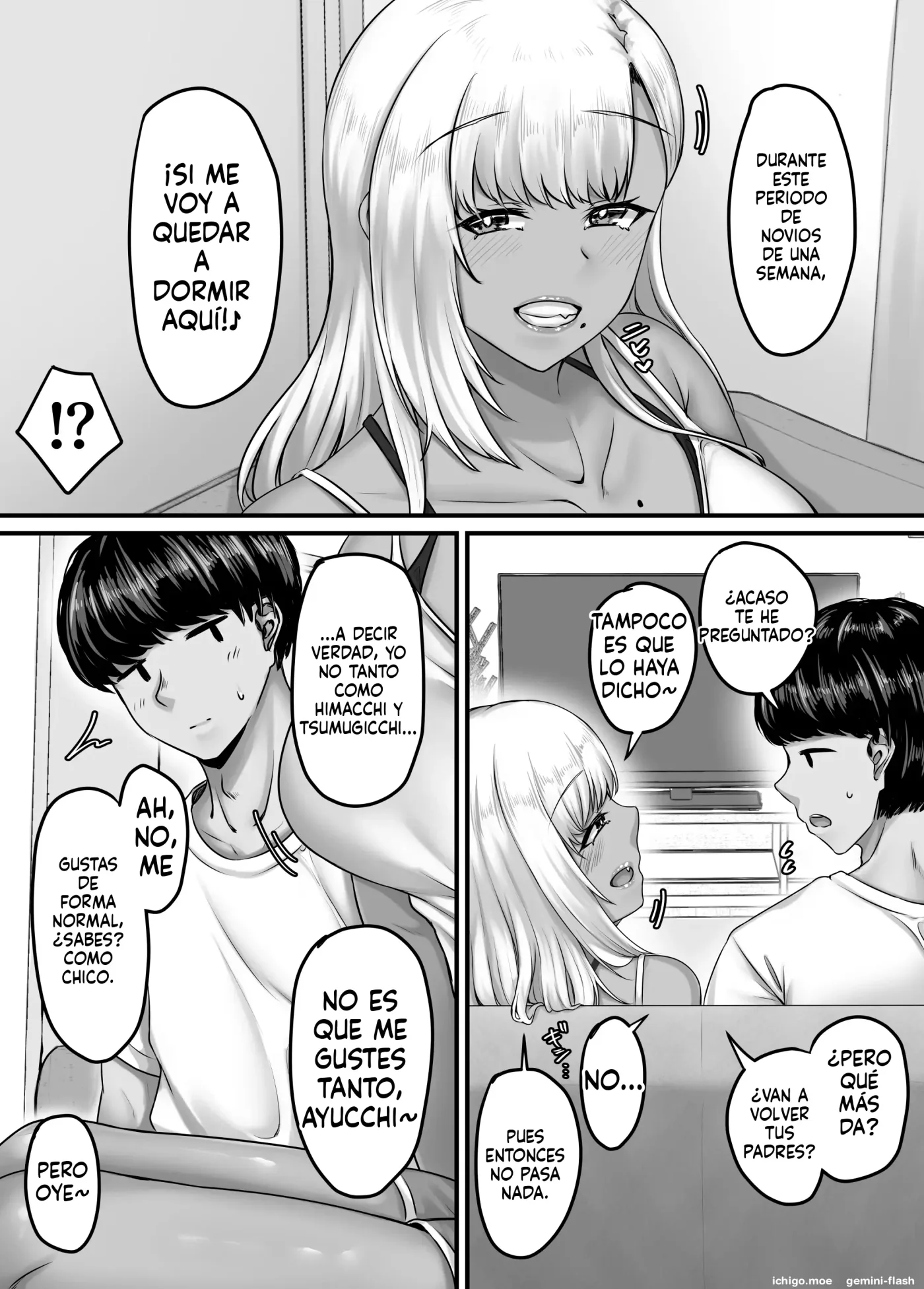 Osananajimi harem kara hajimaru koibito seikatsu 5 (Spanish) MTL capítulo 1 página 17