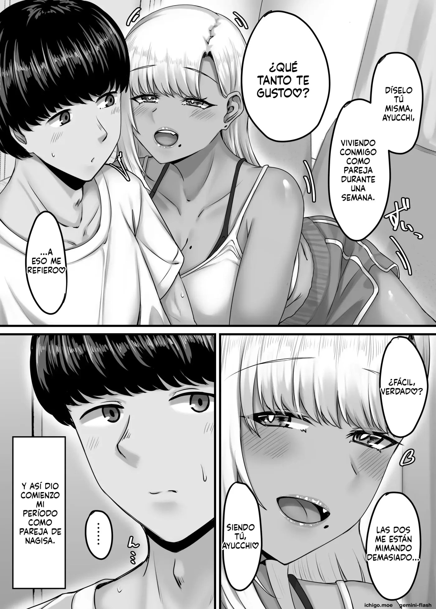 Osananajimi harem kara hajimaru koibito seikatsu 5 (Spanish) MTL capítulo 1 página 19