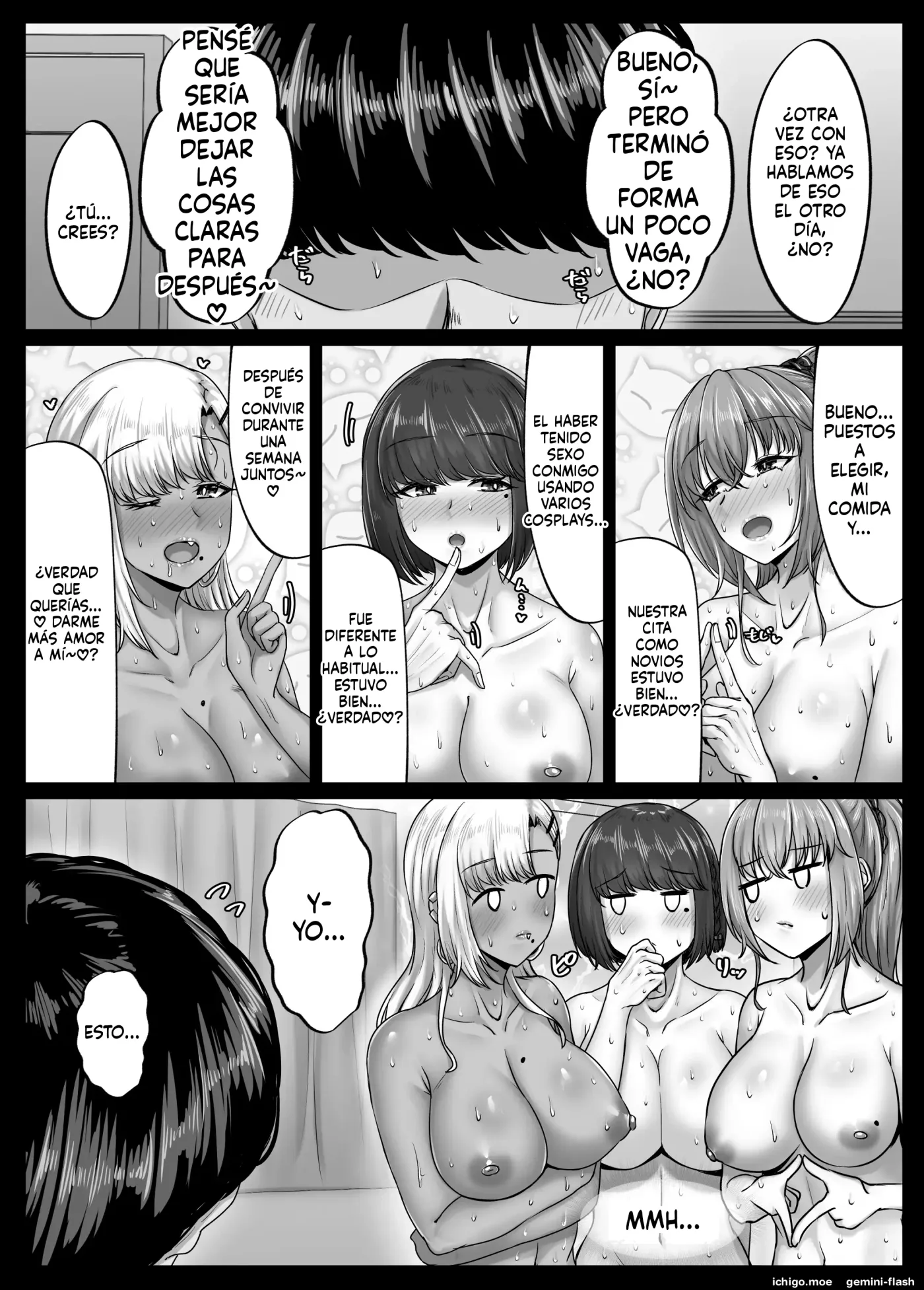 Osananajimi harem kara hajimaru koibito seikatsu 4 (Spanish) MTL capítulo 1 página 9