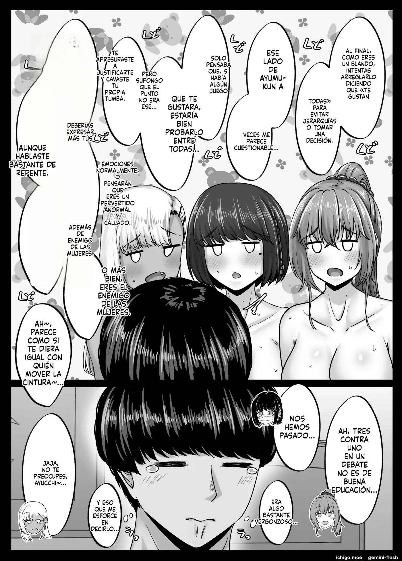 Osananajimi harem kara hajimaru koibito seikatsu 4 (Spanish) MTL capítulo 1 página 12