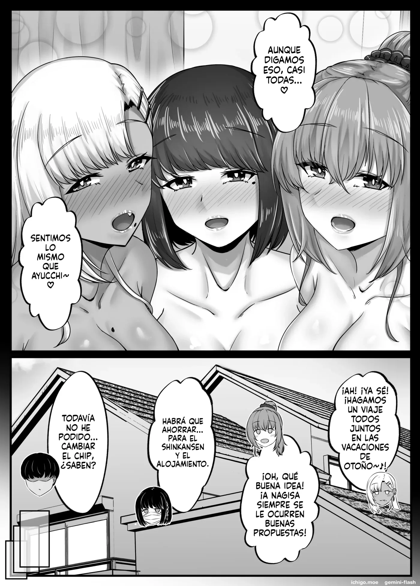 Osananajimi harem kara hajimaru koibito seikatsu 4 (Spanish) MTL capítulo 1 página 13