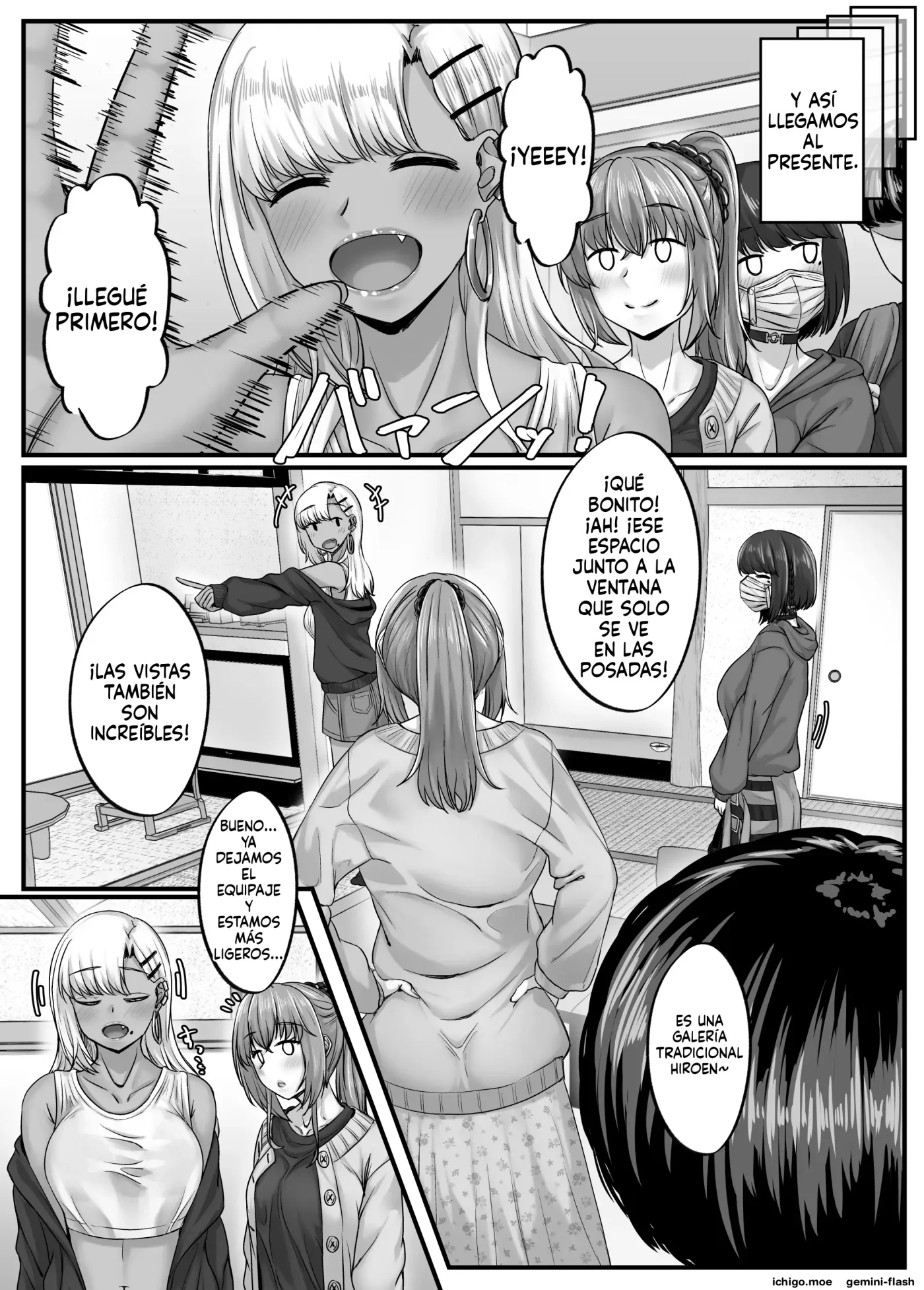 Osananajimi harem kara hajimaru koibito seikatsu 4 (Spanish) MTL capítulo 1 página 14