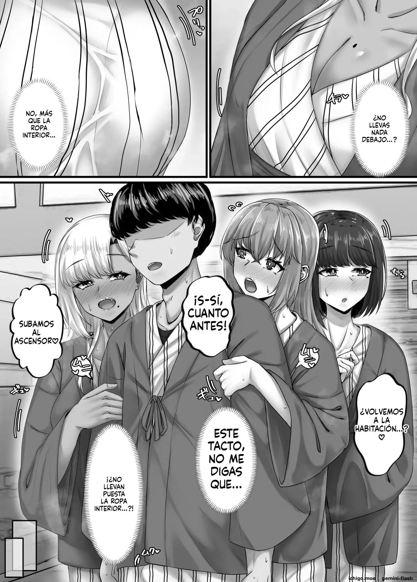 Osananajimi harem kara hajimaru koibito seikatsu 4 (Spanish) MTL capítulo 1 página 18