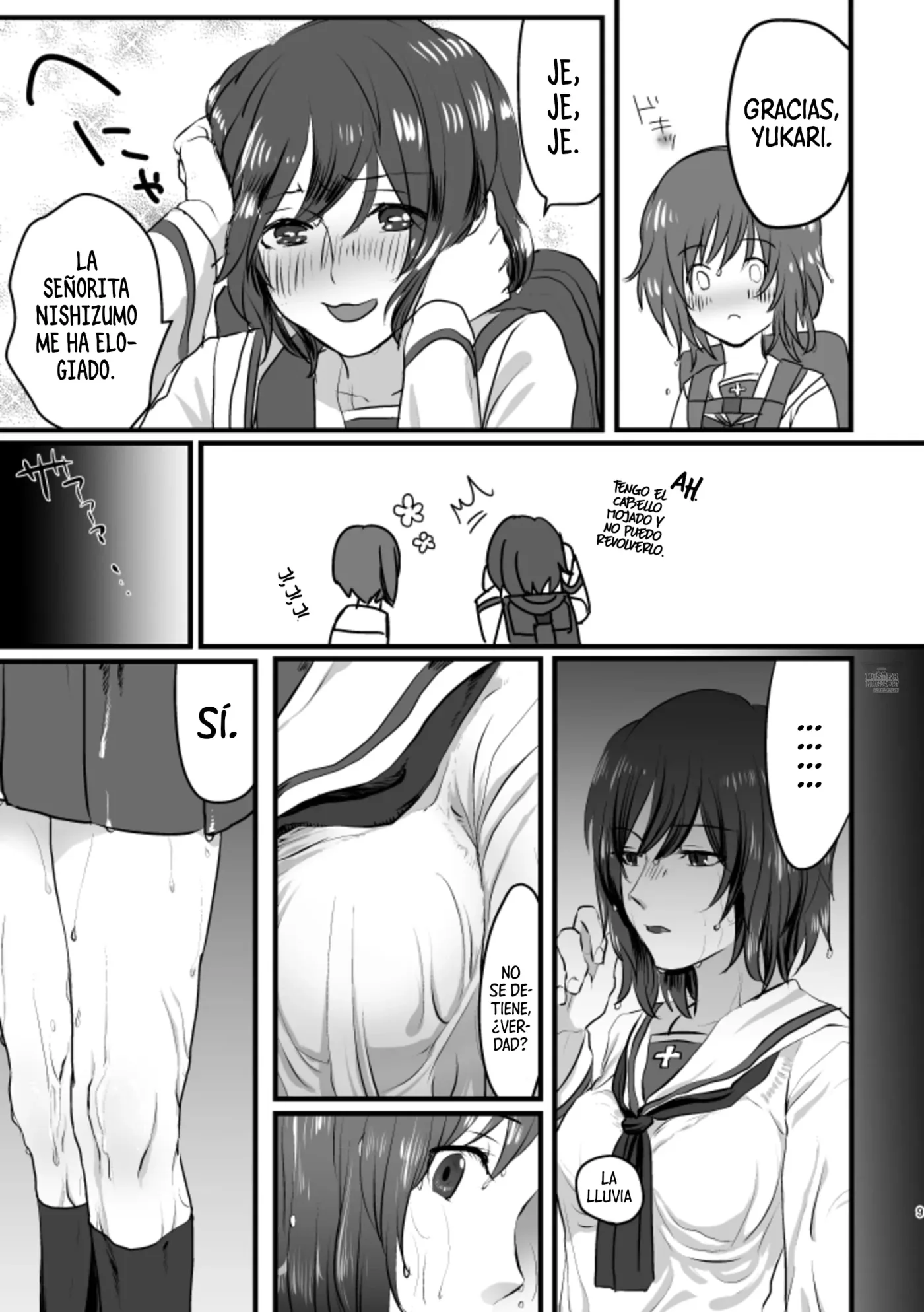 Rokugatsu no ame wa hana ni naru | La lluvia de junio se convierte en flores capítulo 1 página 8